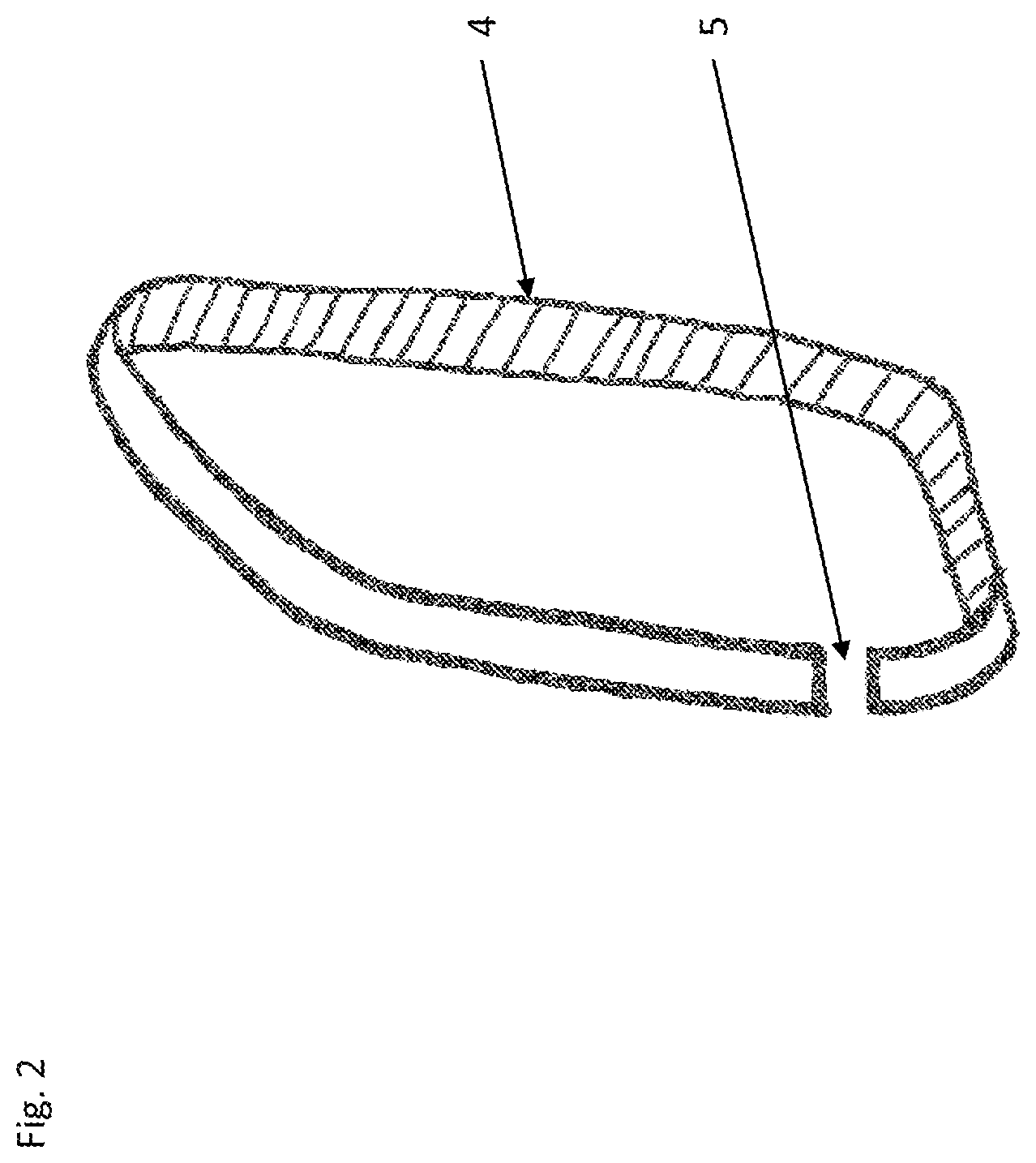 Patent US11777197 Figure 2 – Remote key with an external loop antenna
