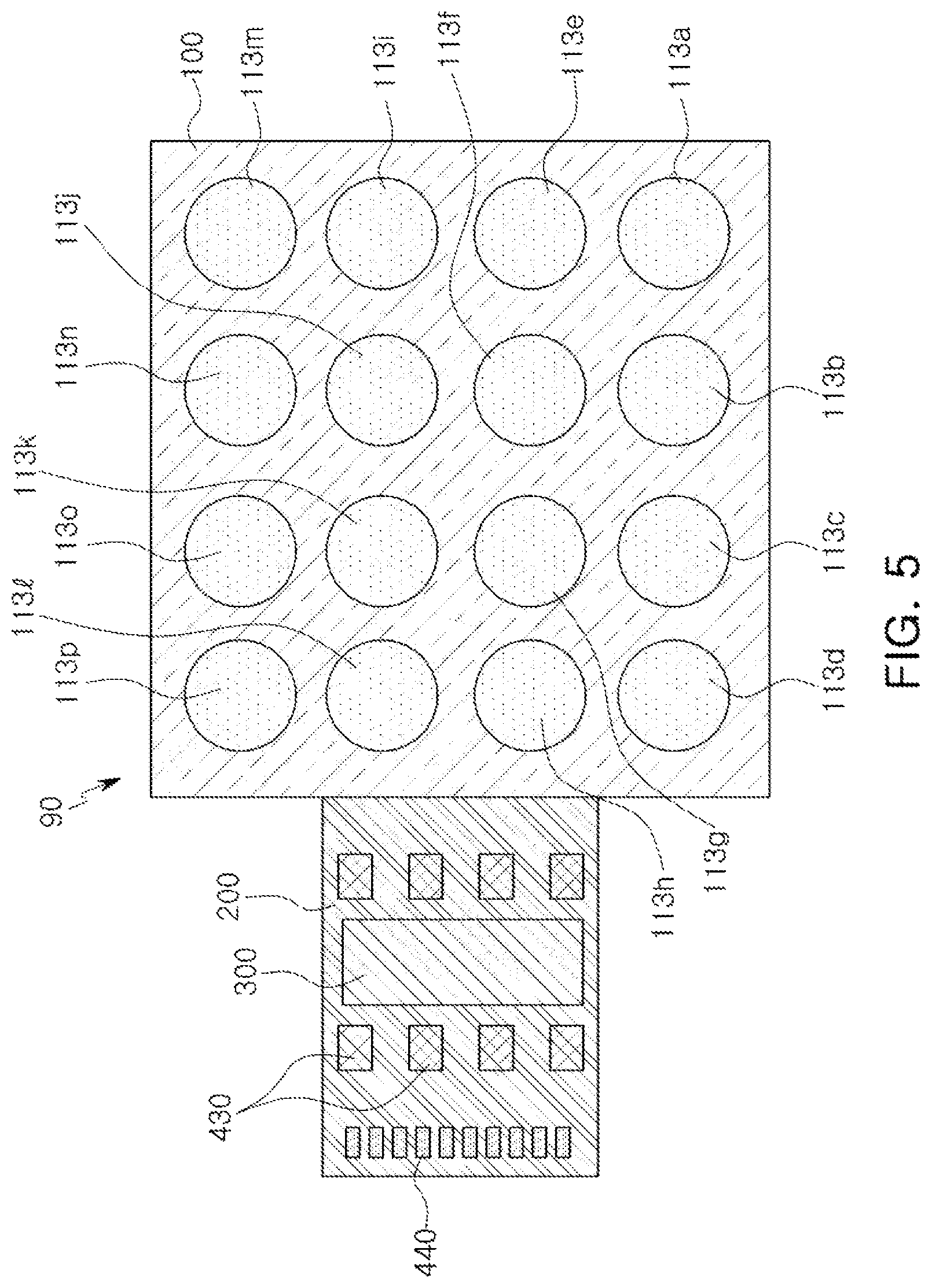 Patent US11777202 Figure 5 – Antenna module including a flexible substrate