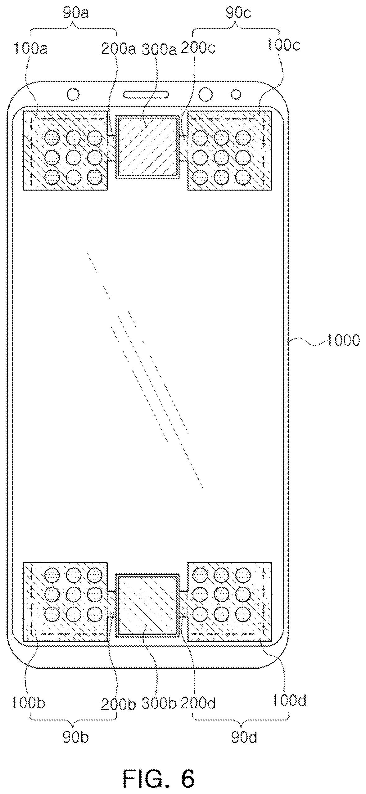 Patent US11777202 Figure 6 – Antenna module including a flexible substrate