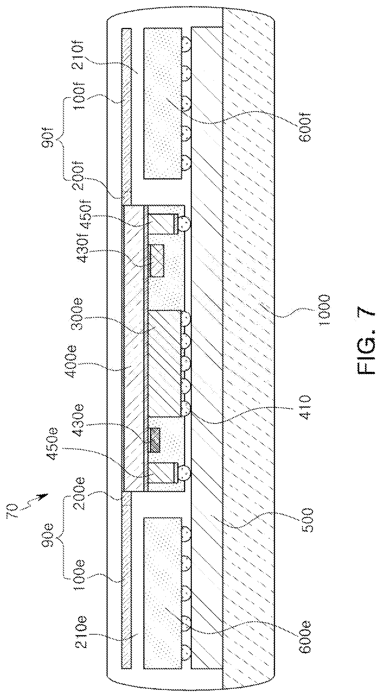 Patent US11777202 Figure 7 – Antenna module including a flexible substrate