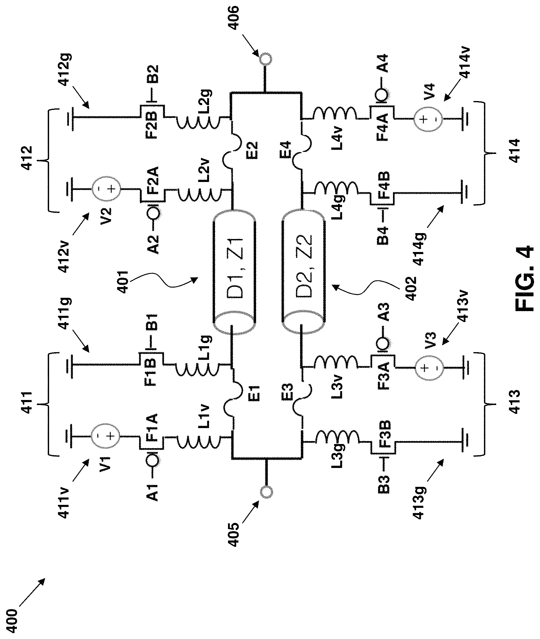 Patent US11777208 Figure 4 – E-fuse switched-delay path phased array