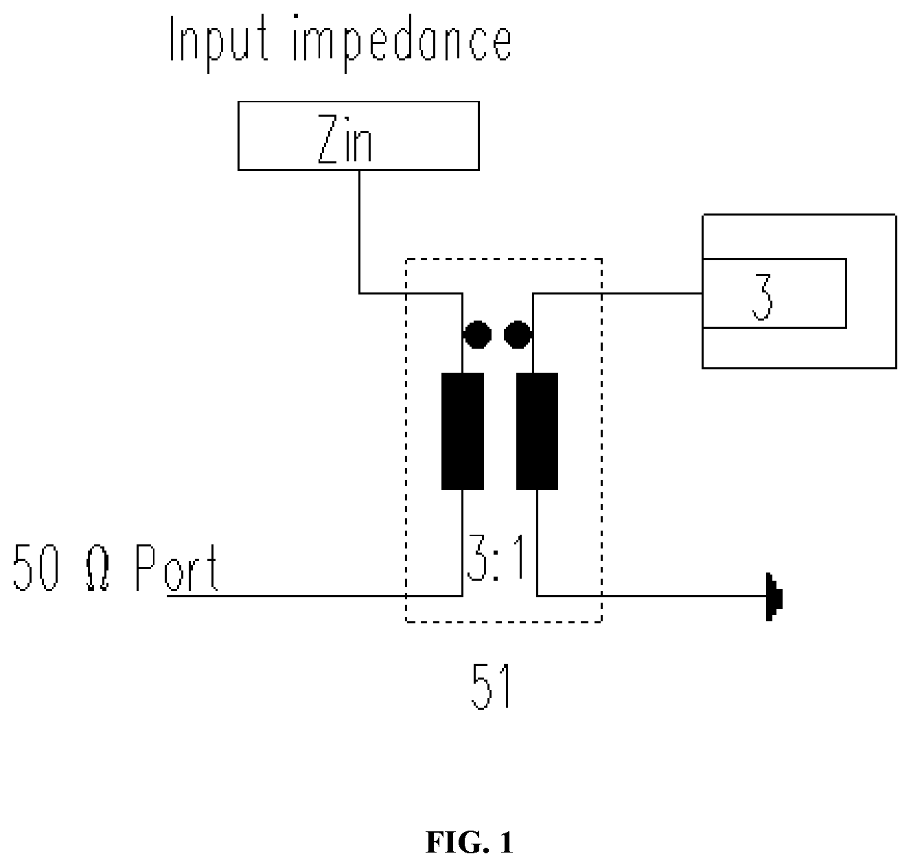 Patent US11777211 Figure 1 – Impedance matching method for low-profile ultra-wideband array antenna