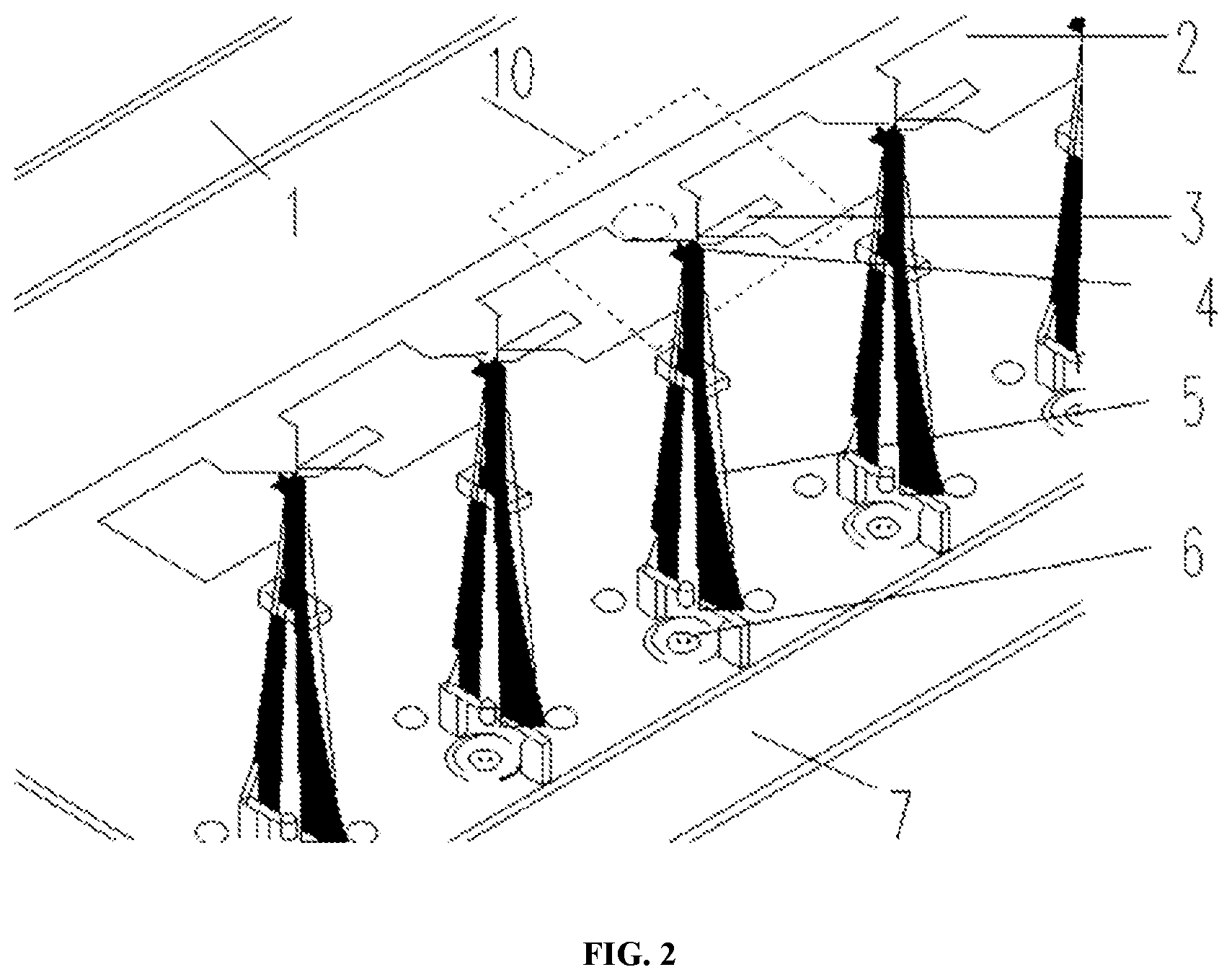Patent US11777211 Figure 2 – Impedance matching method for low-profile ultra-wideband array antenna