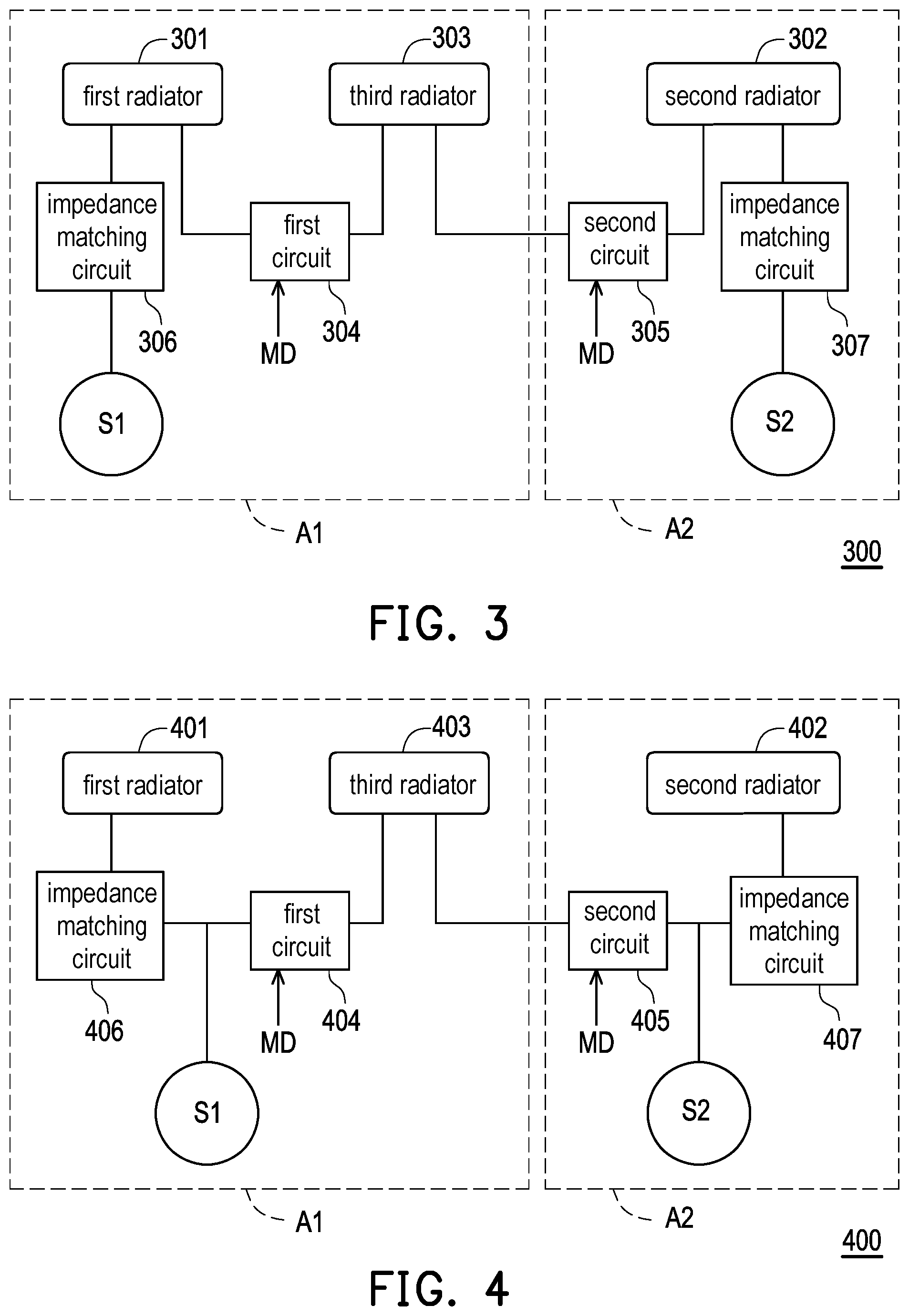 Patent US11777212 Figure 2 – Antenna structure