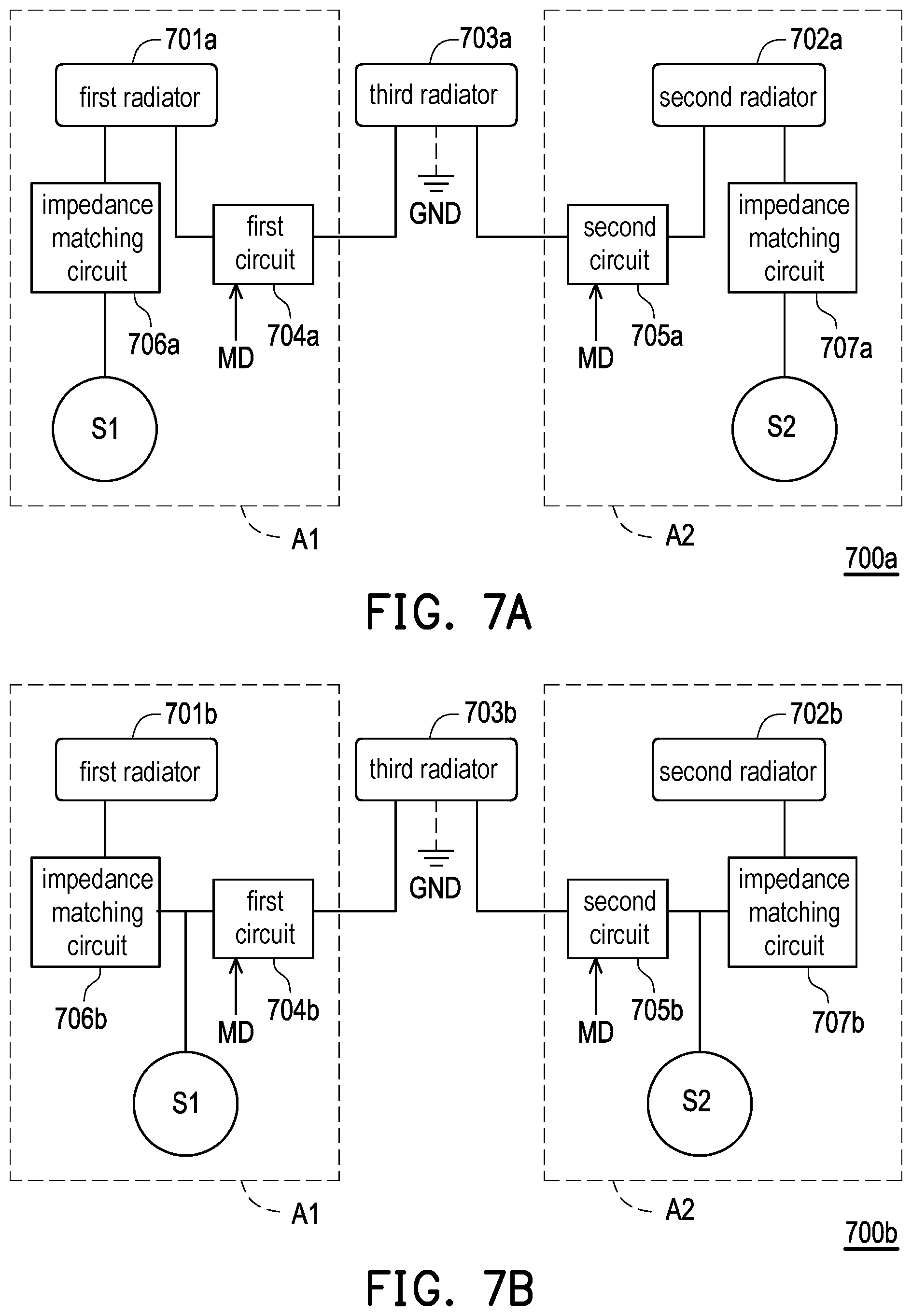 Patent US11777212 Figure 5 – Antenna structure