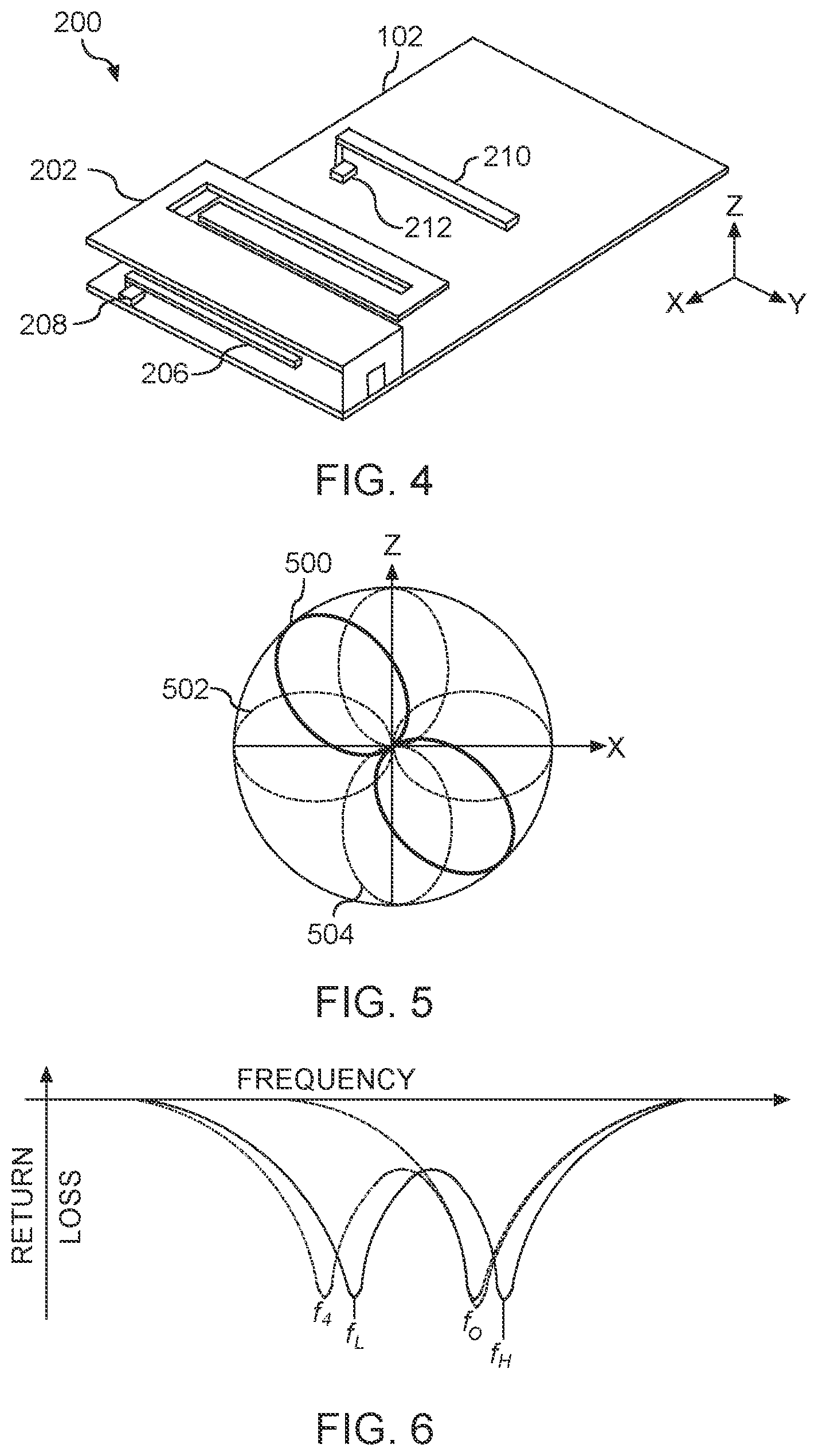 Patent US11777213 Figure 4 – Radio frequency (RF) amplifier circuit for antenna systems having a modal antenna
