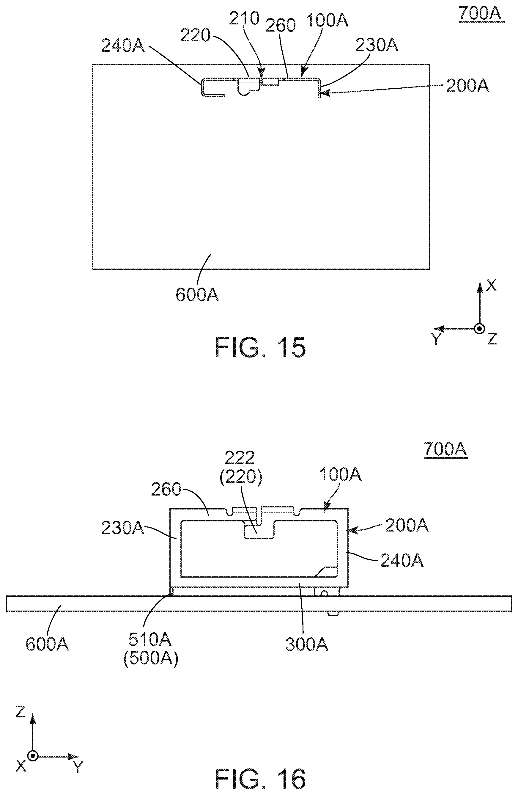 Patent US11777217 Figure 8 – Antenna member and assembly