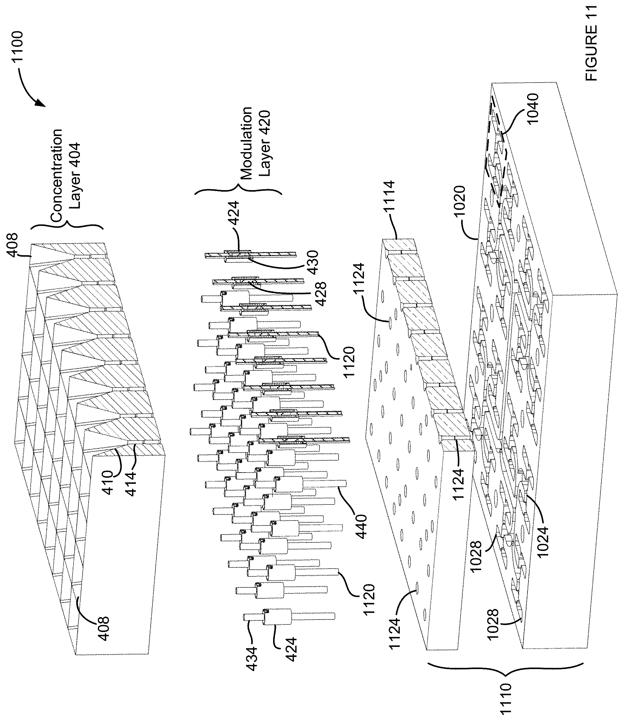 Patent US11777220 Figure 16 – Light path defining apparatus and methods