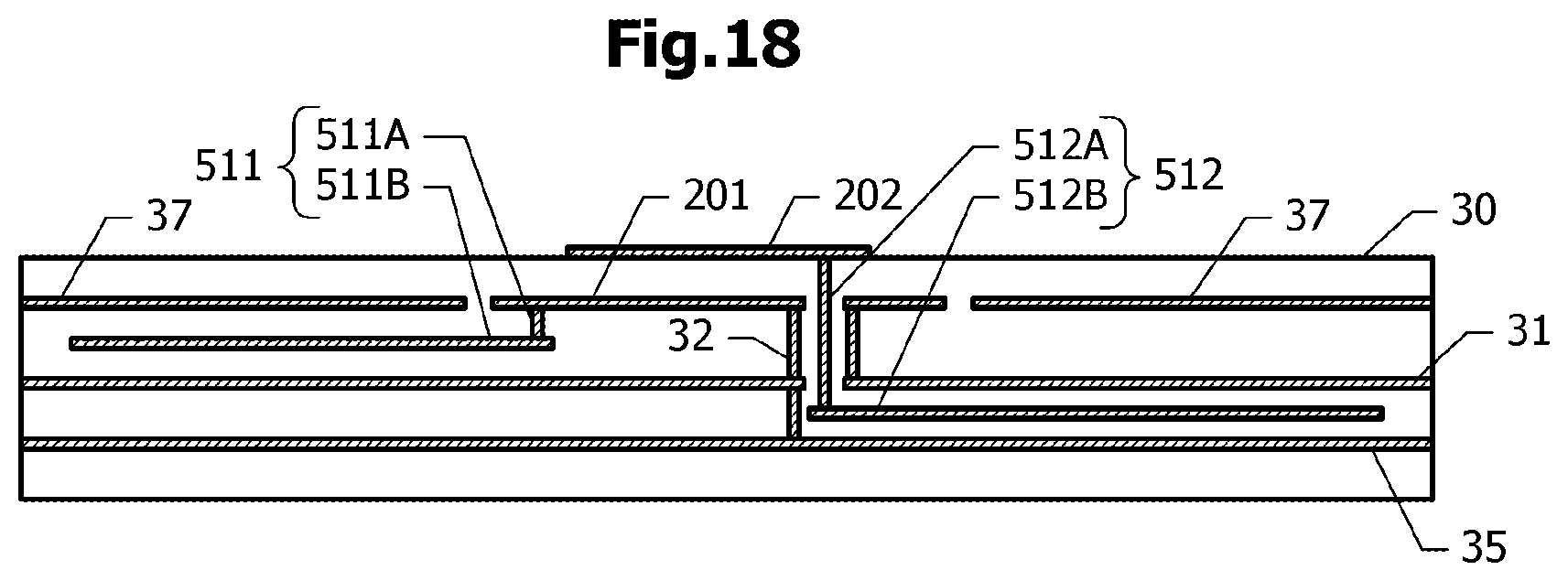 Patent US11777221 Figure 18 – Antenna module