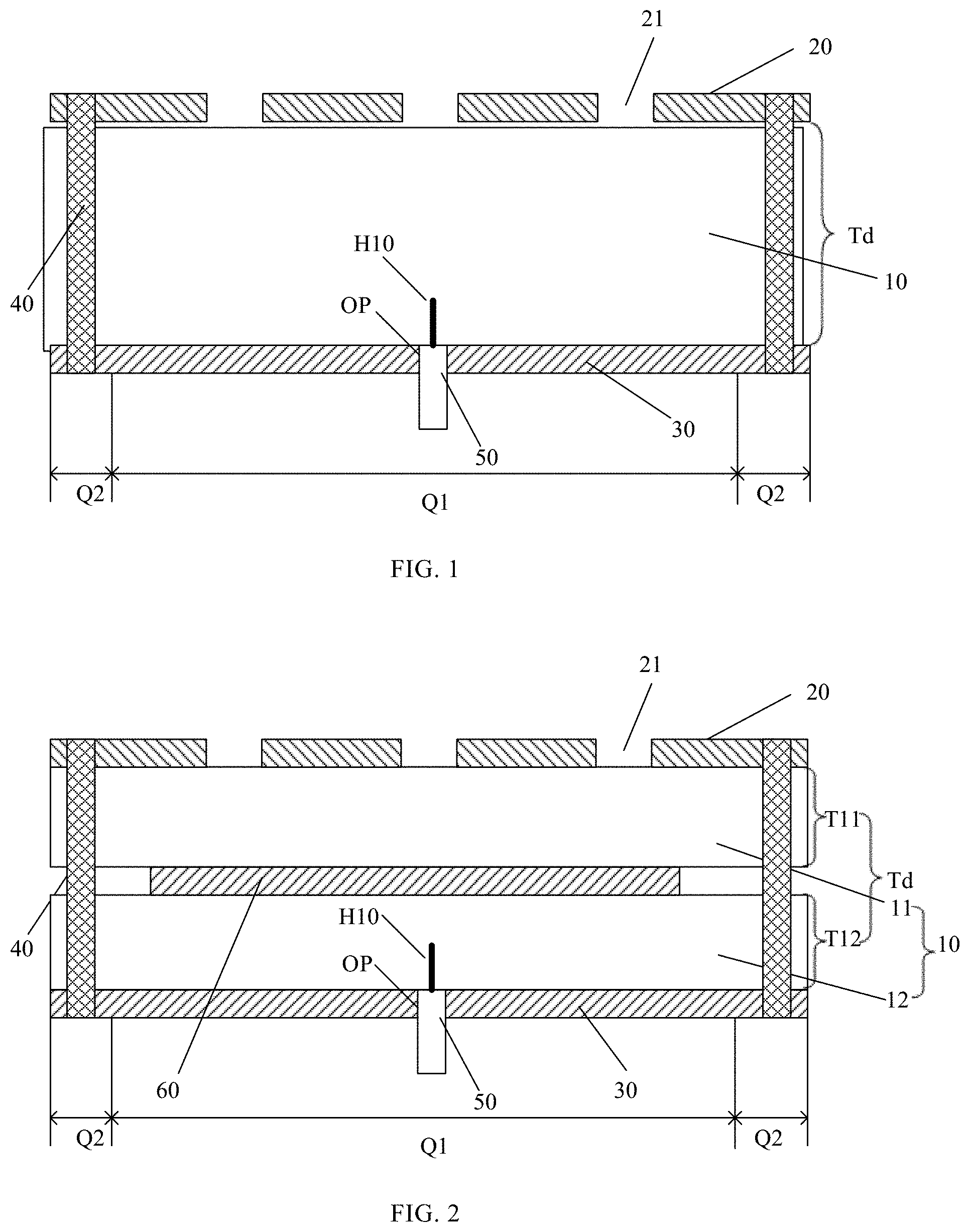 Patent US11777222 Figure 1 – Slot antenna and communication device