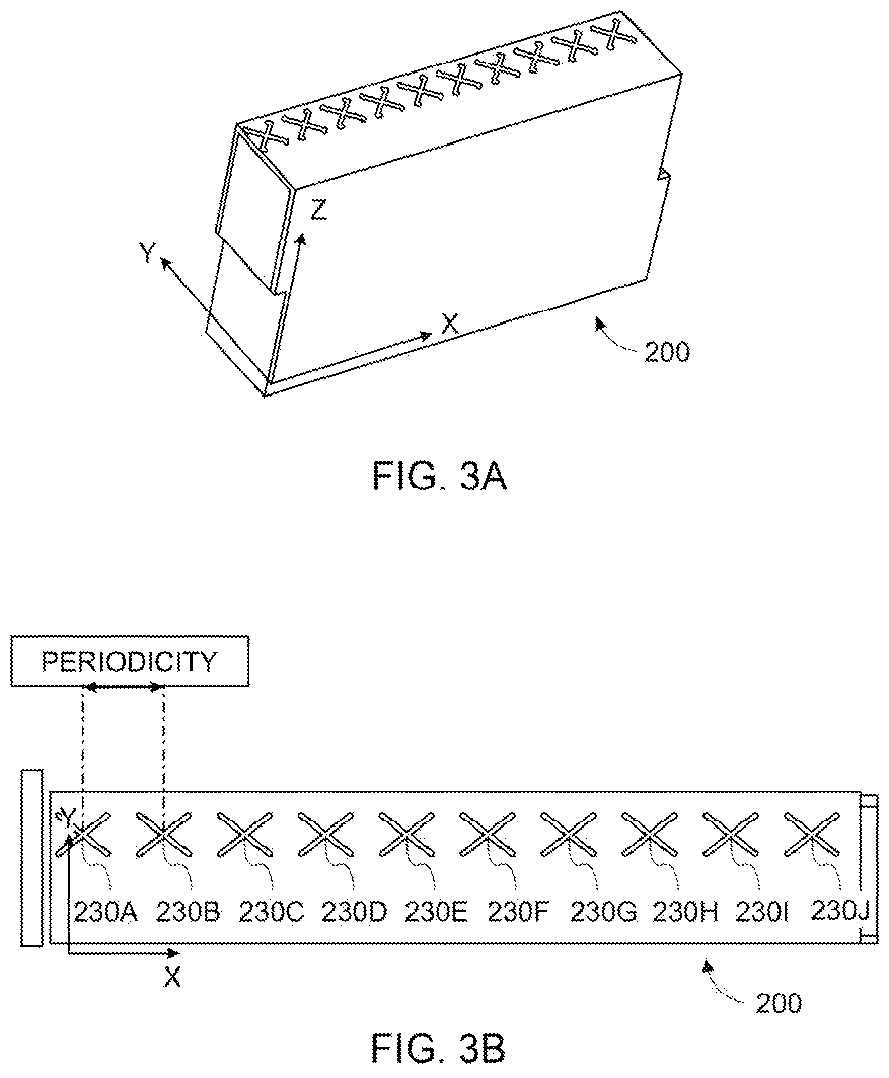 Patent US11777223 Figure 3 – Meandered slotted waveguide for a leaky wave antenna, and a leaky wave antenna