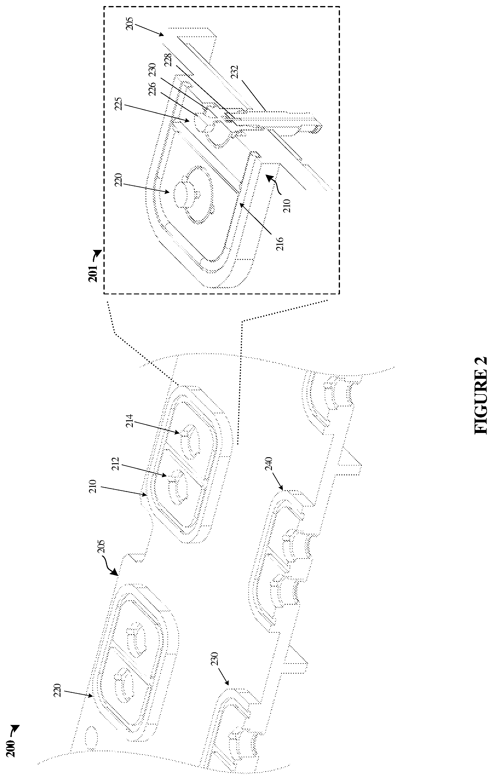 Patent US11777227 Figure 2 – Radio frequency transmission assembly