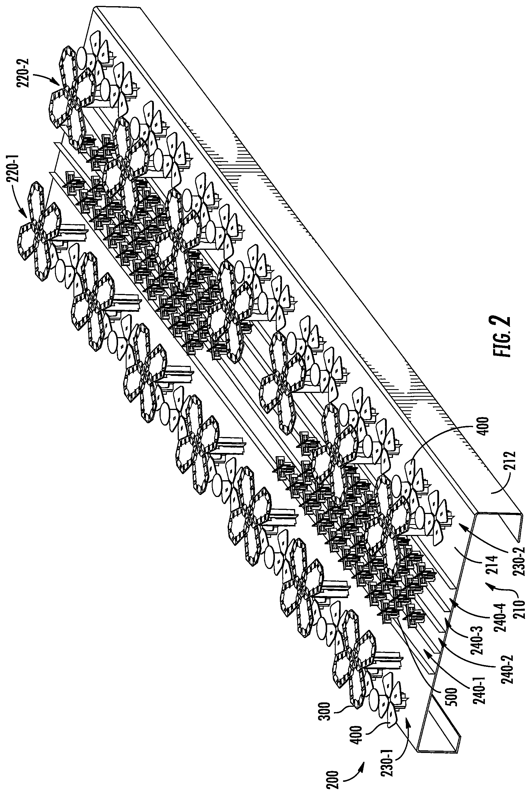 Patent US11777229 Figure 2 – Antennas including multi-resonance cross-dipole radiating elements and related radiating elements