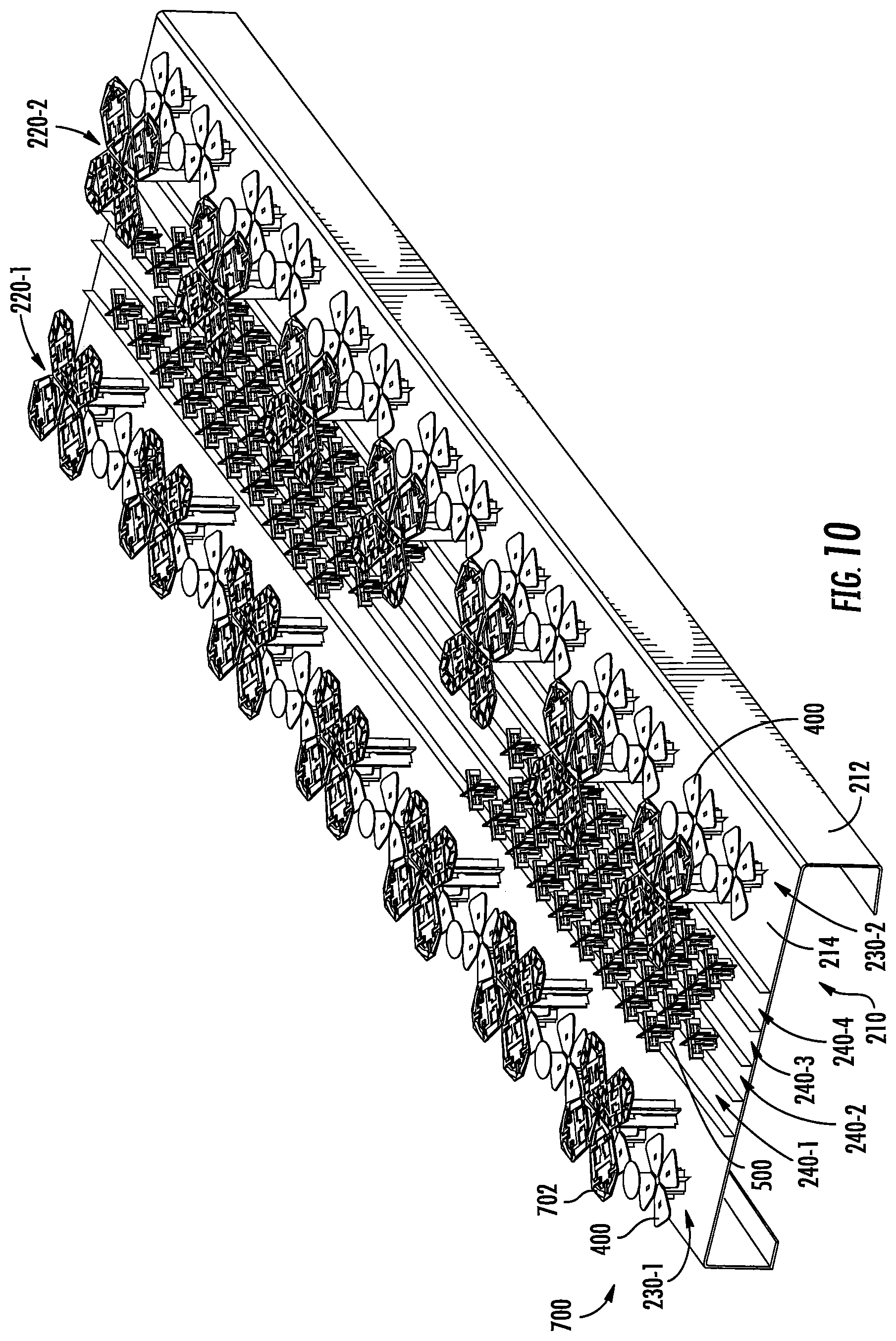 Patent US11777229 Figure 7 – Antennas including multi-resonance cross-dipole radiating elements and related radiating elements