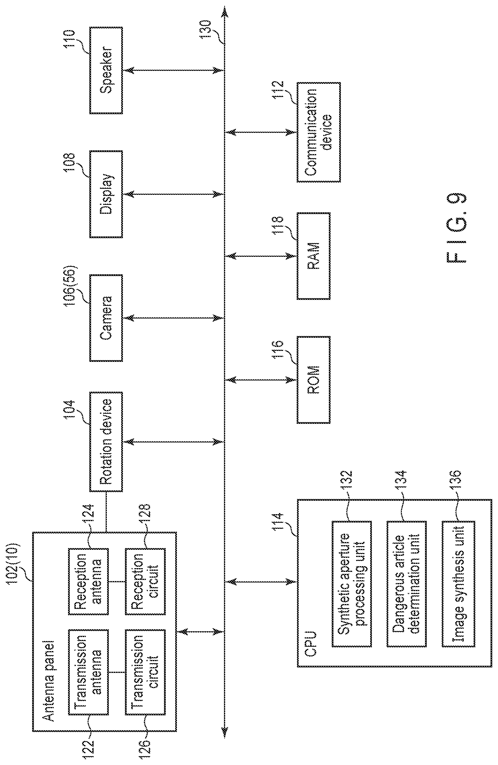 Patent US11777230 Figure 7 – Antenna device, system, and transmission/reception method