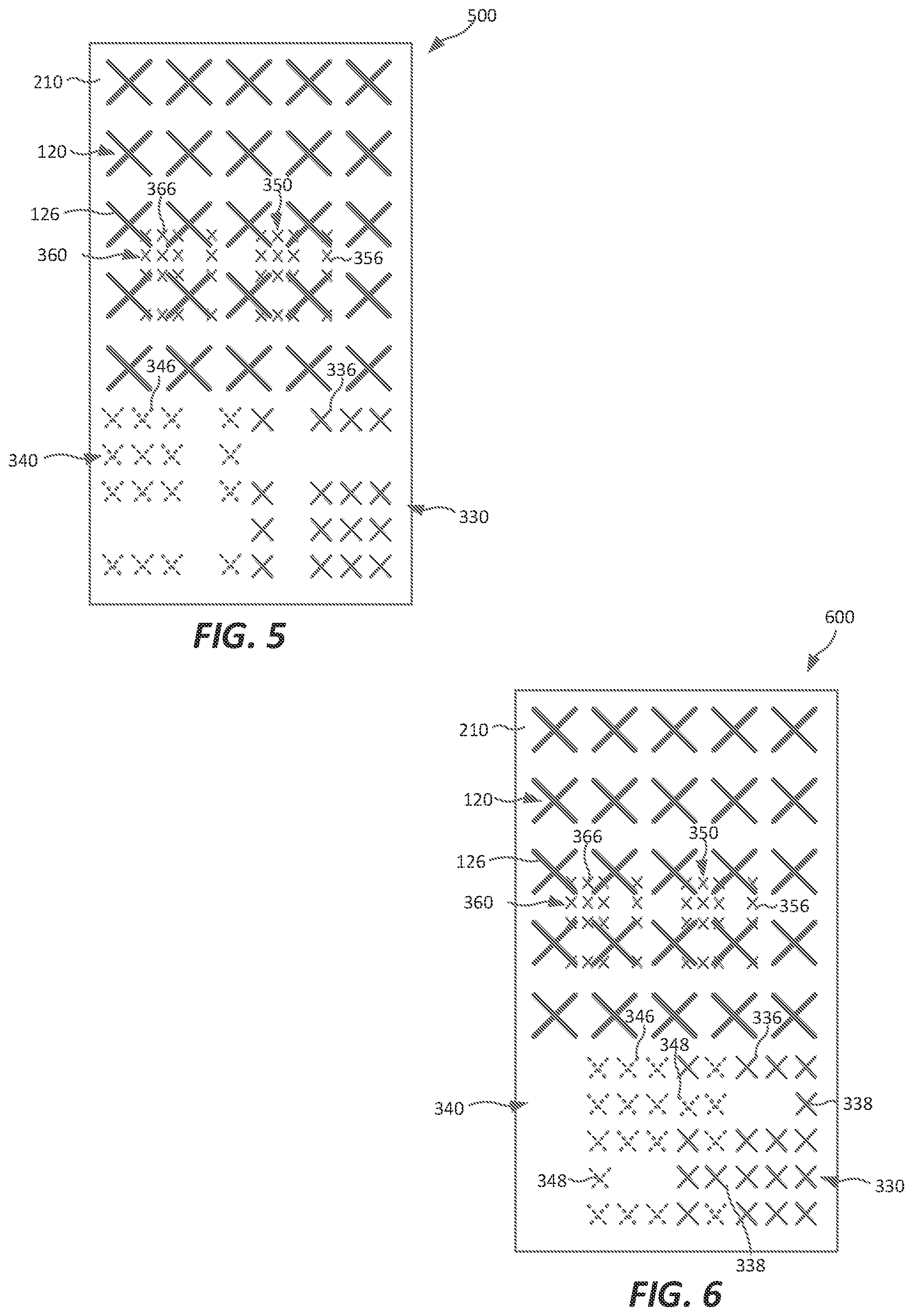 Patent US11777231 Figure 5 – Base station antennas having sparse and/or interleaved multi-column arrays