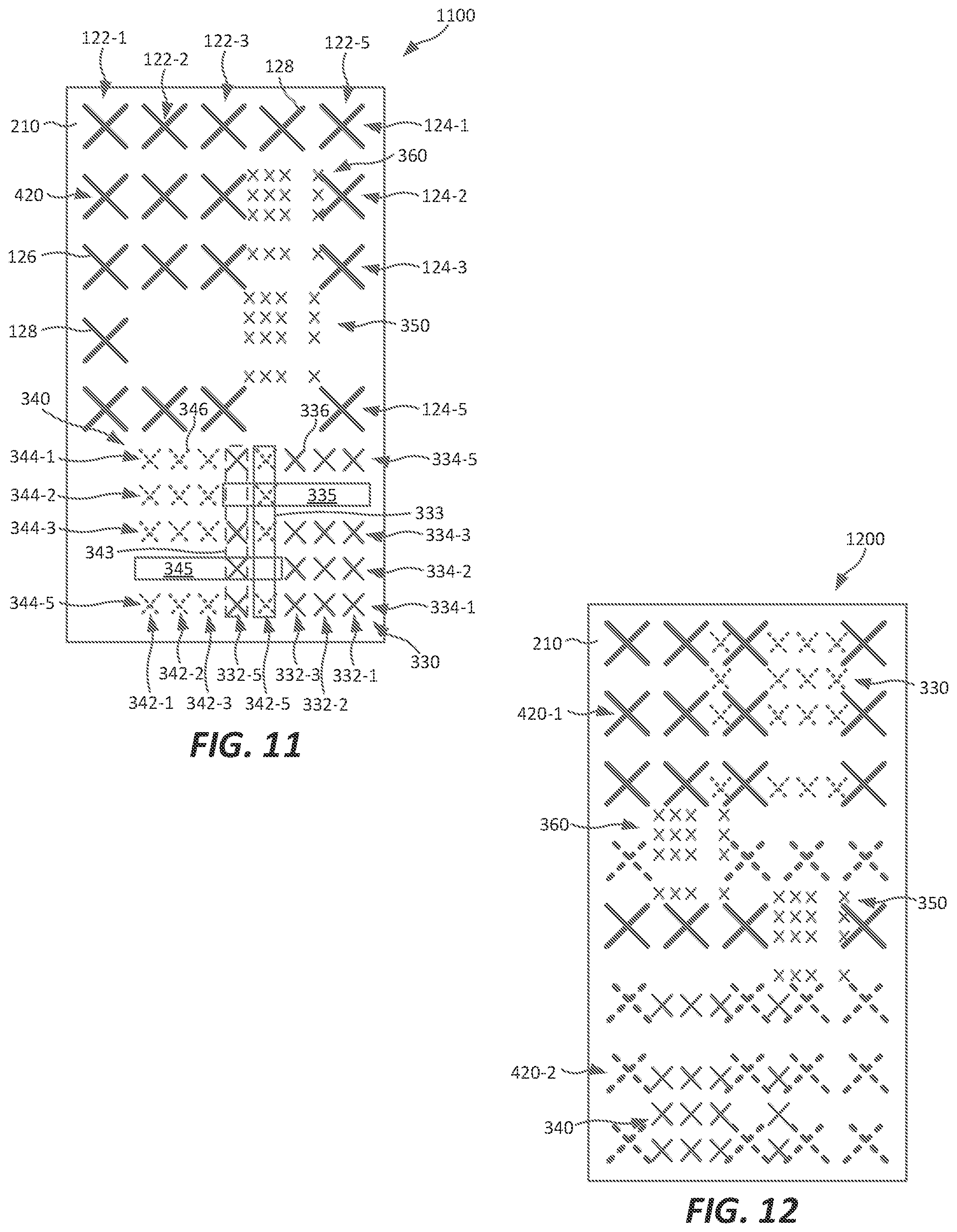 Patent US11777231 Figure 8 – Base station antennas having sparse and/or interleaved multi-column arrays