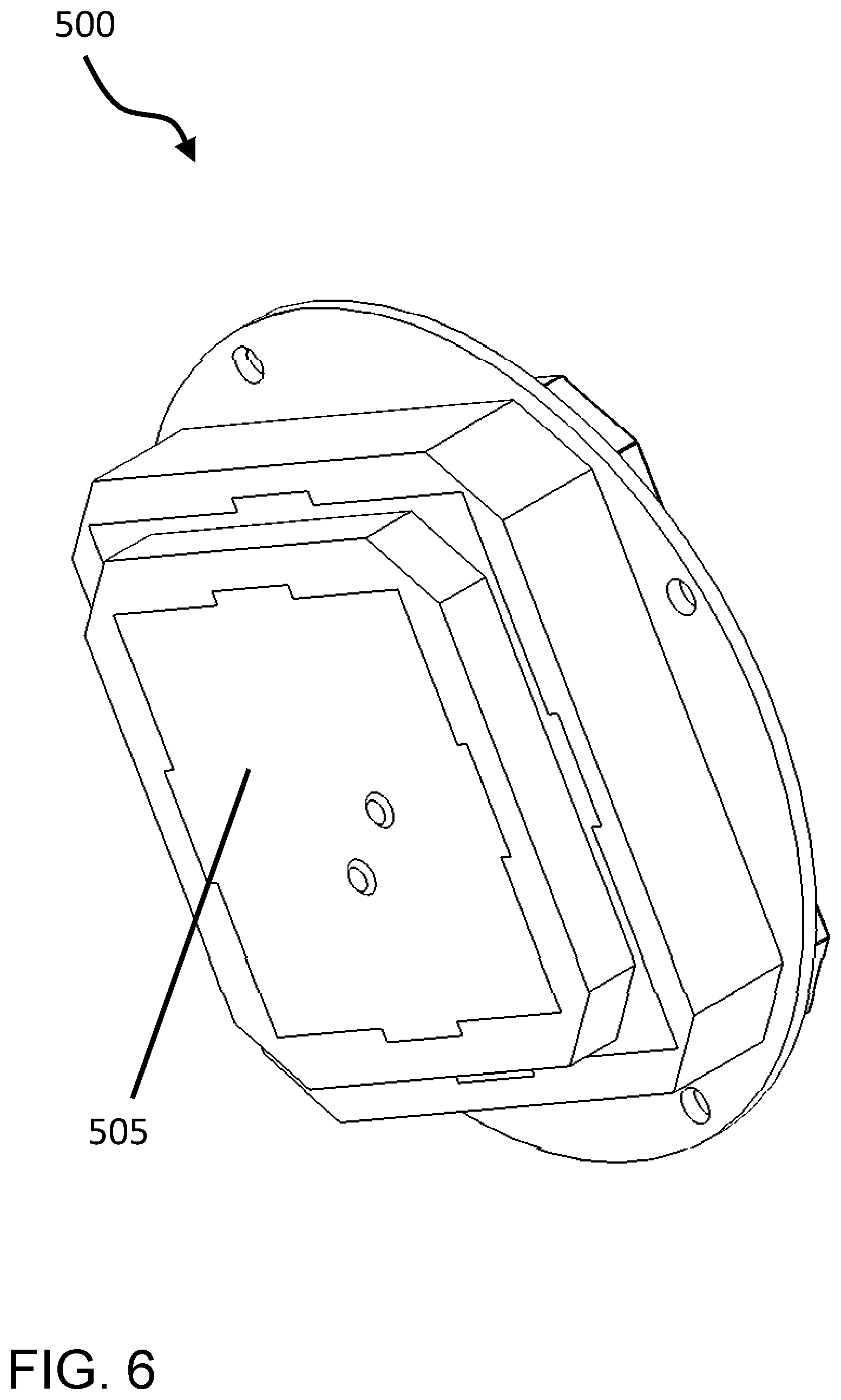 Patent US11777232 Figure 6 – Mobile multi-frequency RF antenna array with elevated GPS devices, systems, and methods