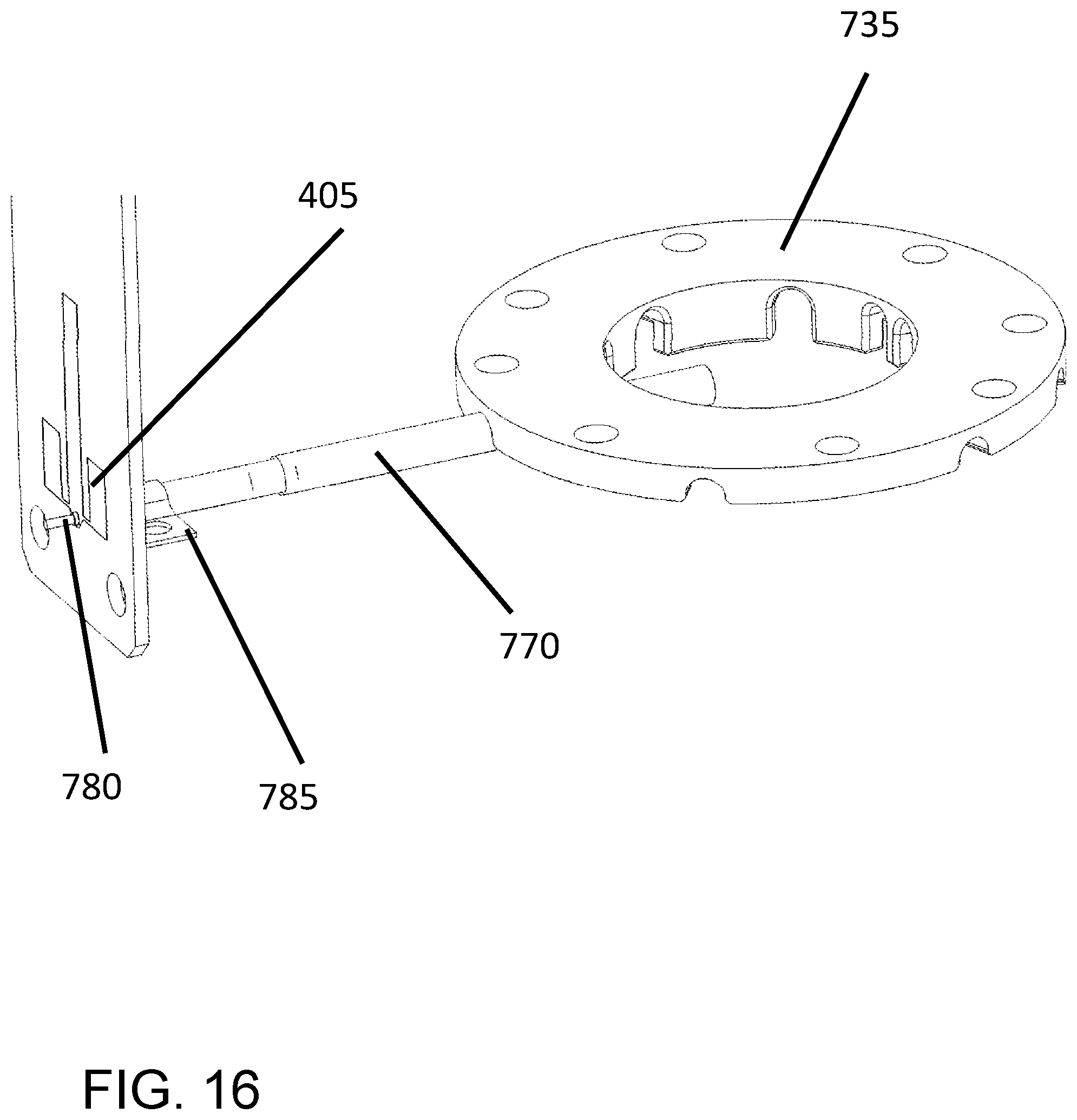 Patent US11777232 Figure 16 – Mobile multi-frequency RF antenna array with elevated GPS devices, systems, and methods