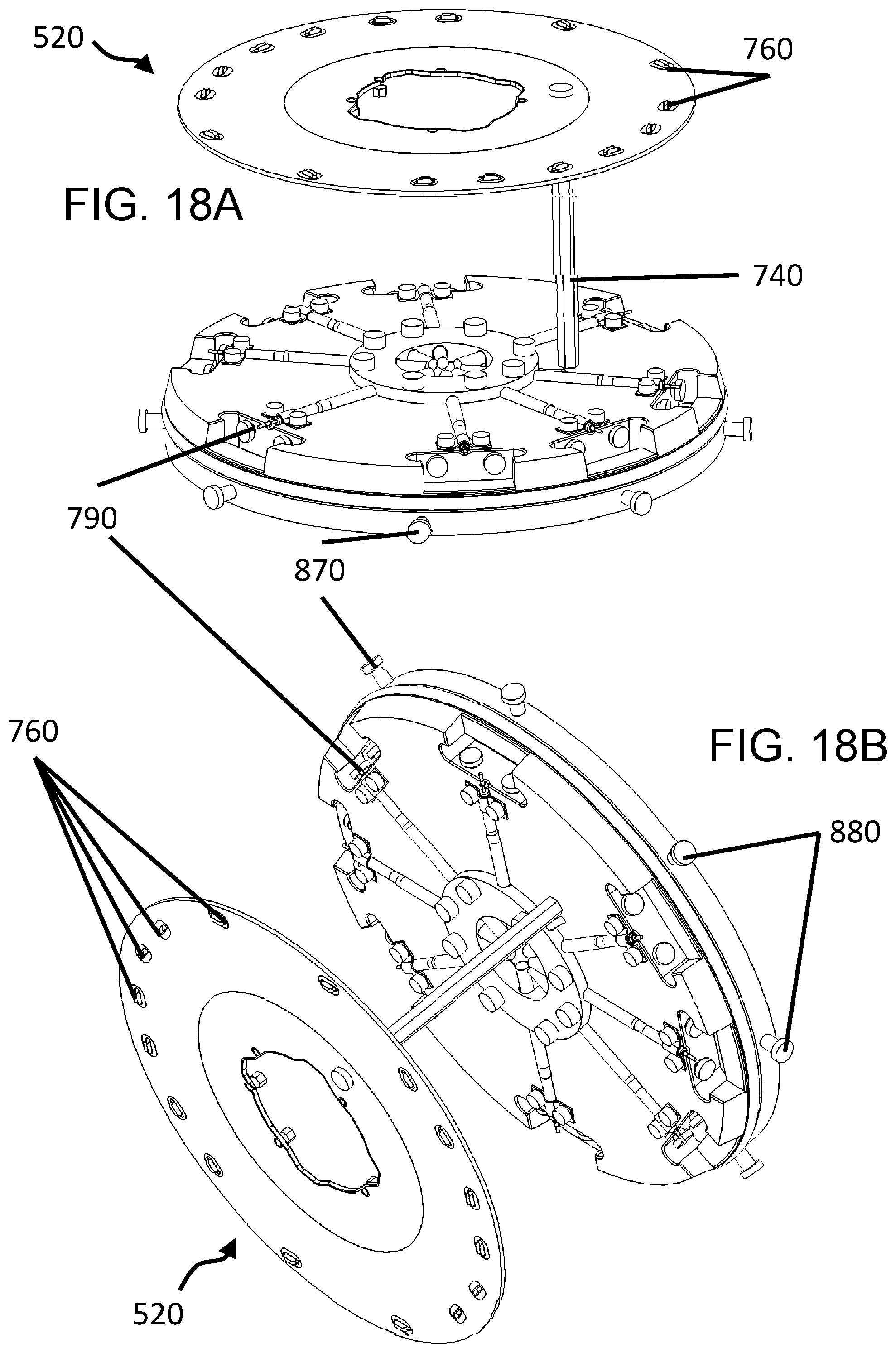 Patent US11777232 Figure 18 – Mobile multi-frequency RF antenna array with elevated GPS devices, systems, and methods