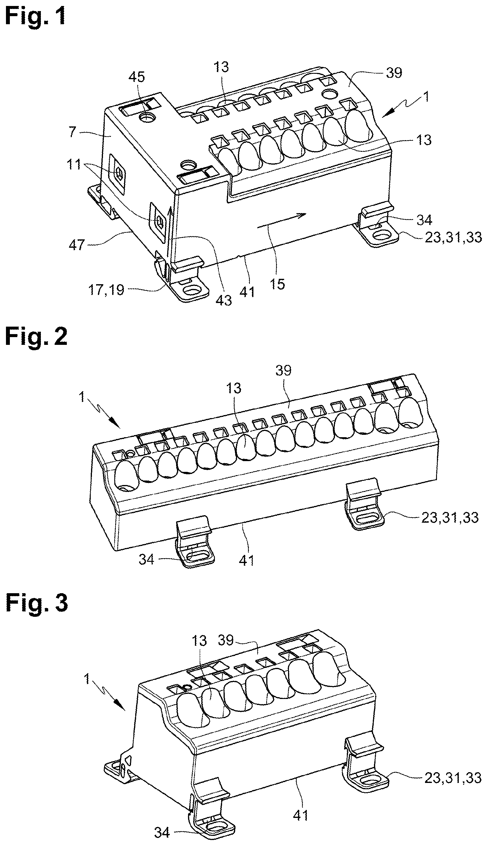 Patent US11777236 Figure 1 – Distribution block