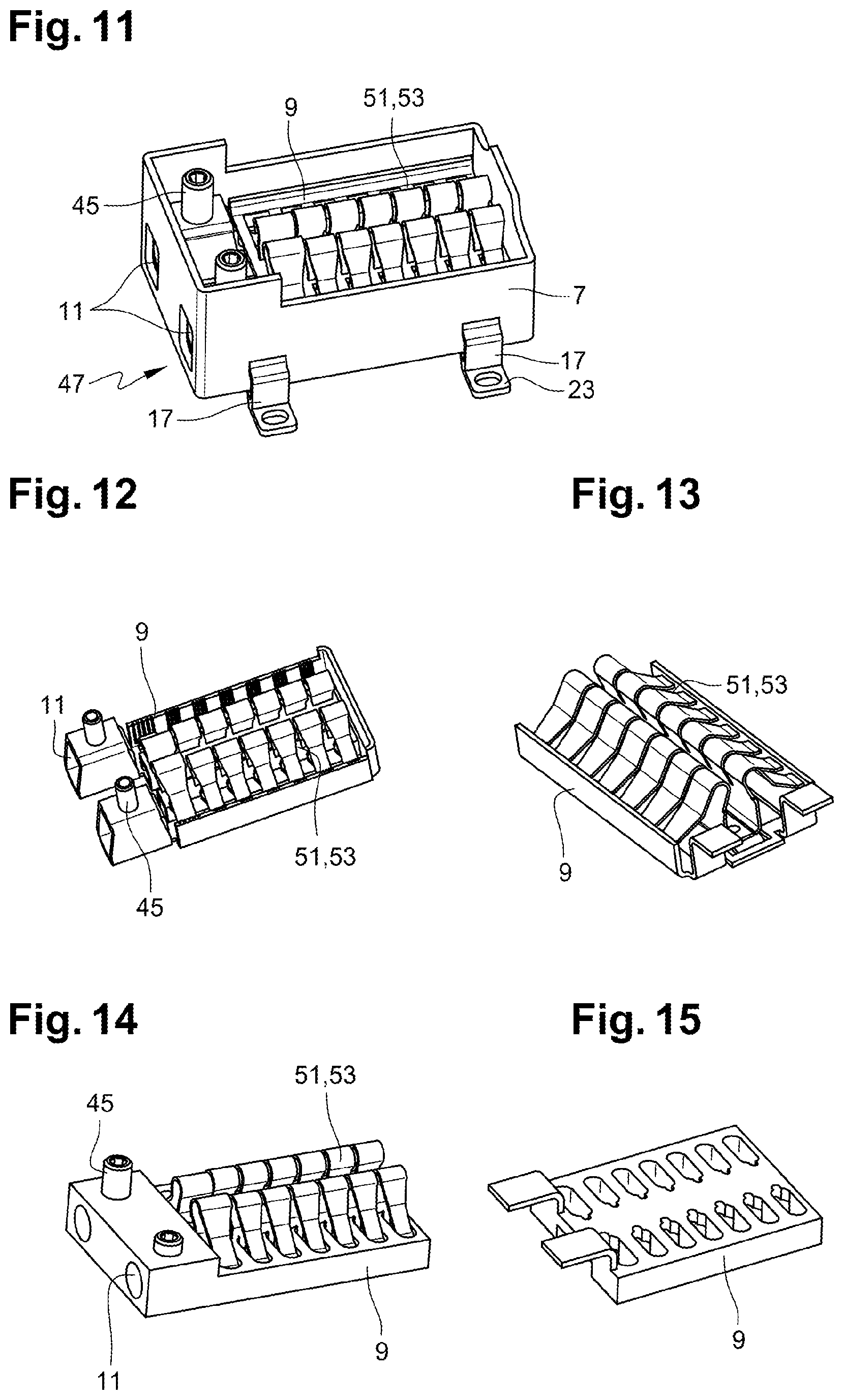 Patent US11777236 Figure 4 – Distribution block