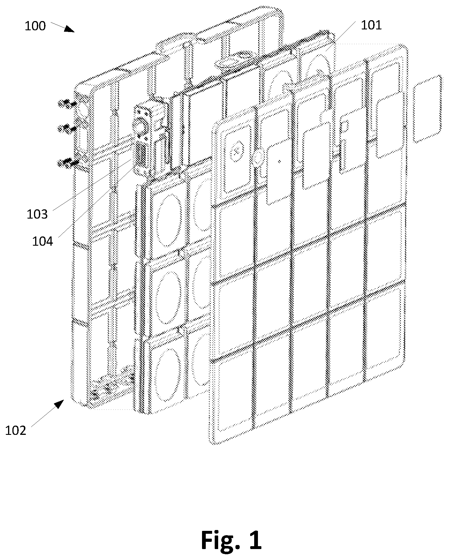 Patent US11777237 Figure 1 – Disconnecting power from external USB connectors of conformable wearable battery packs in the presence of conducting fluids