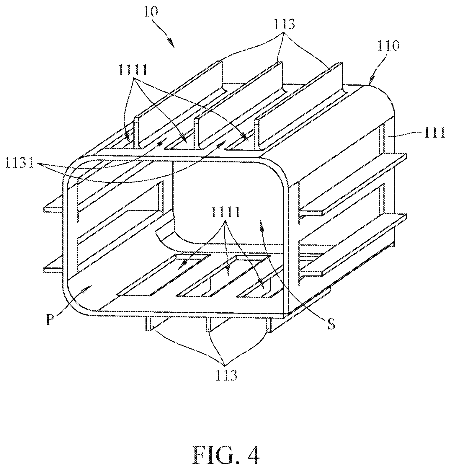 Patent US11777238 Figure 4 – Receptacle assembly, interface card, and electronic device having the same