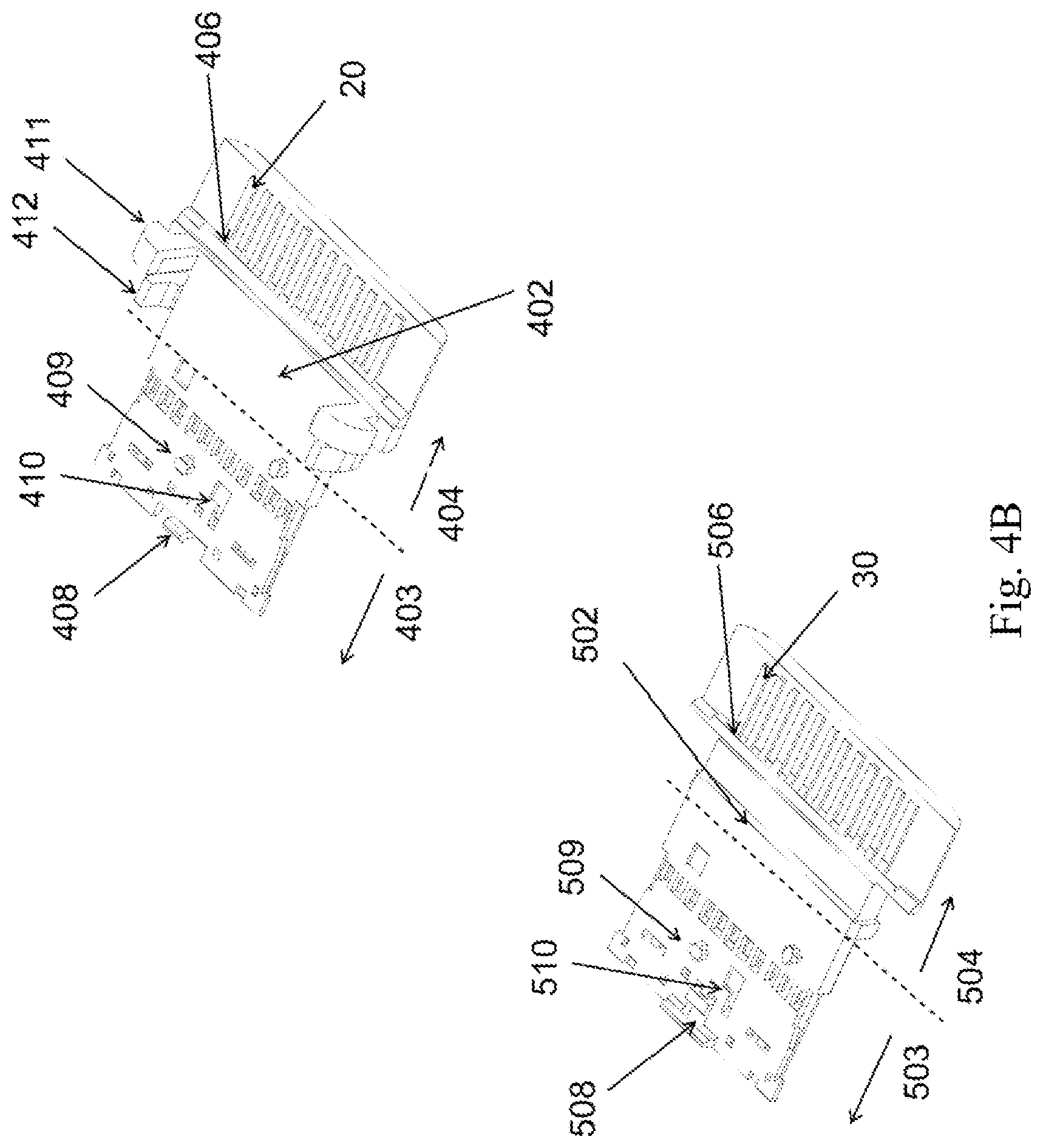 Patent US11777240 Figure 5 – Connector assembly directly connected to a flat cable
