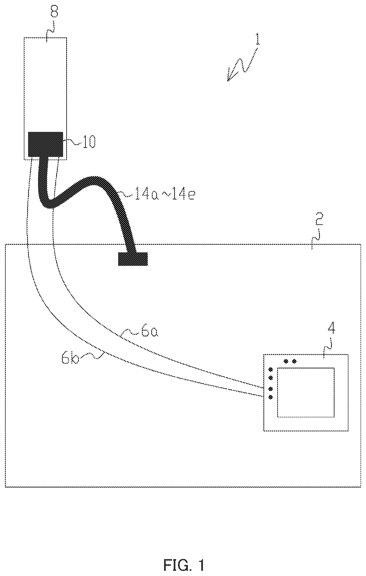 Patent US11777241 Figure 1 – Connector, wiring structure and inter-board connection method