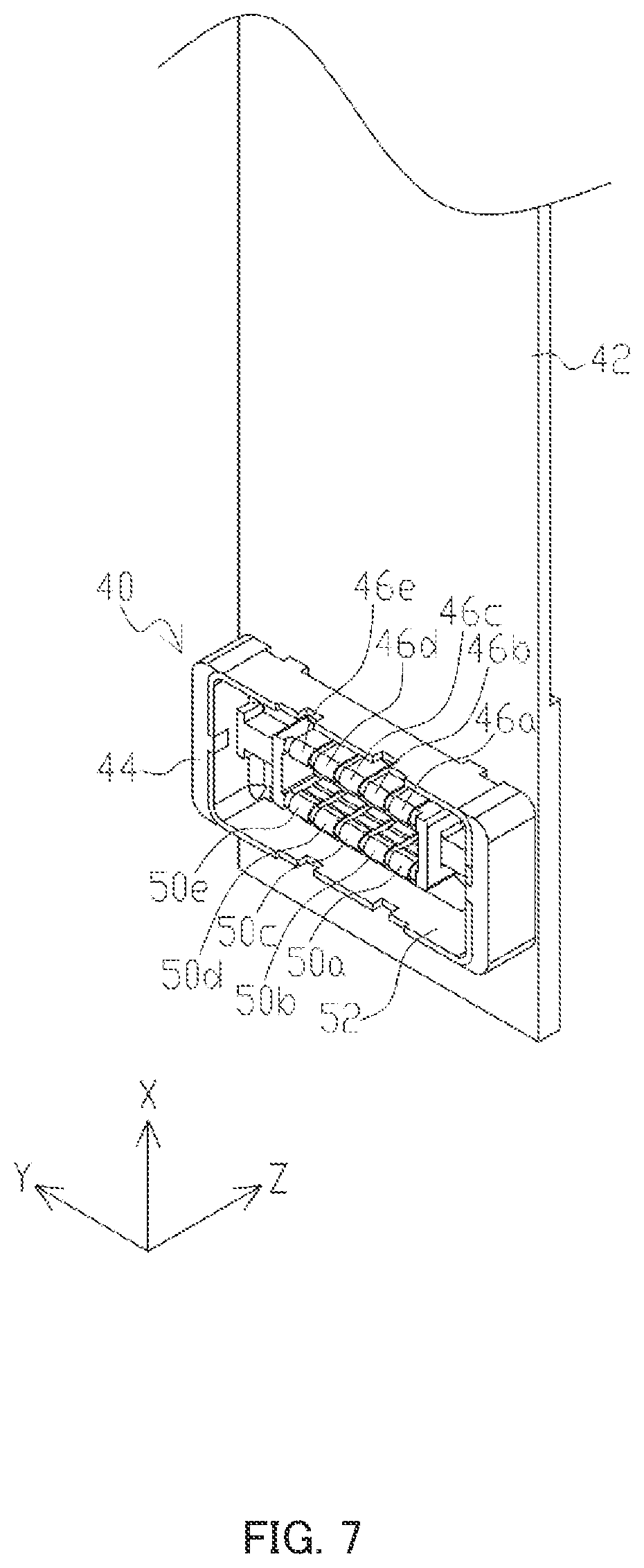 Patent US11777241 Figure 7 – Connector, wiring structure and inter-board connection method