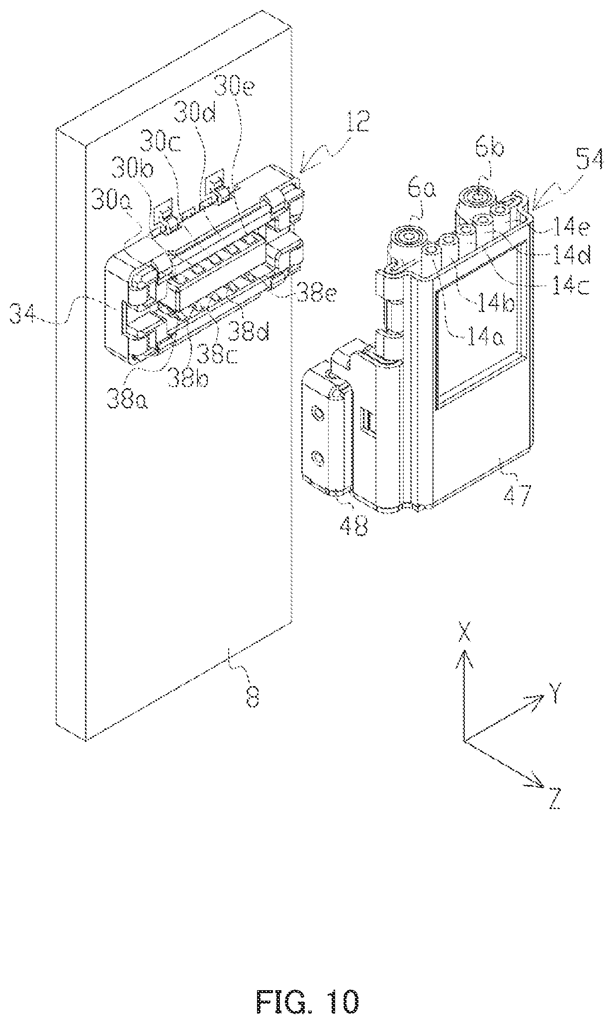 Patent US11777241 Figure 10 – Connector, wiring structure and inter-board connection method