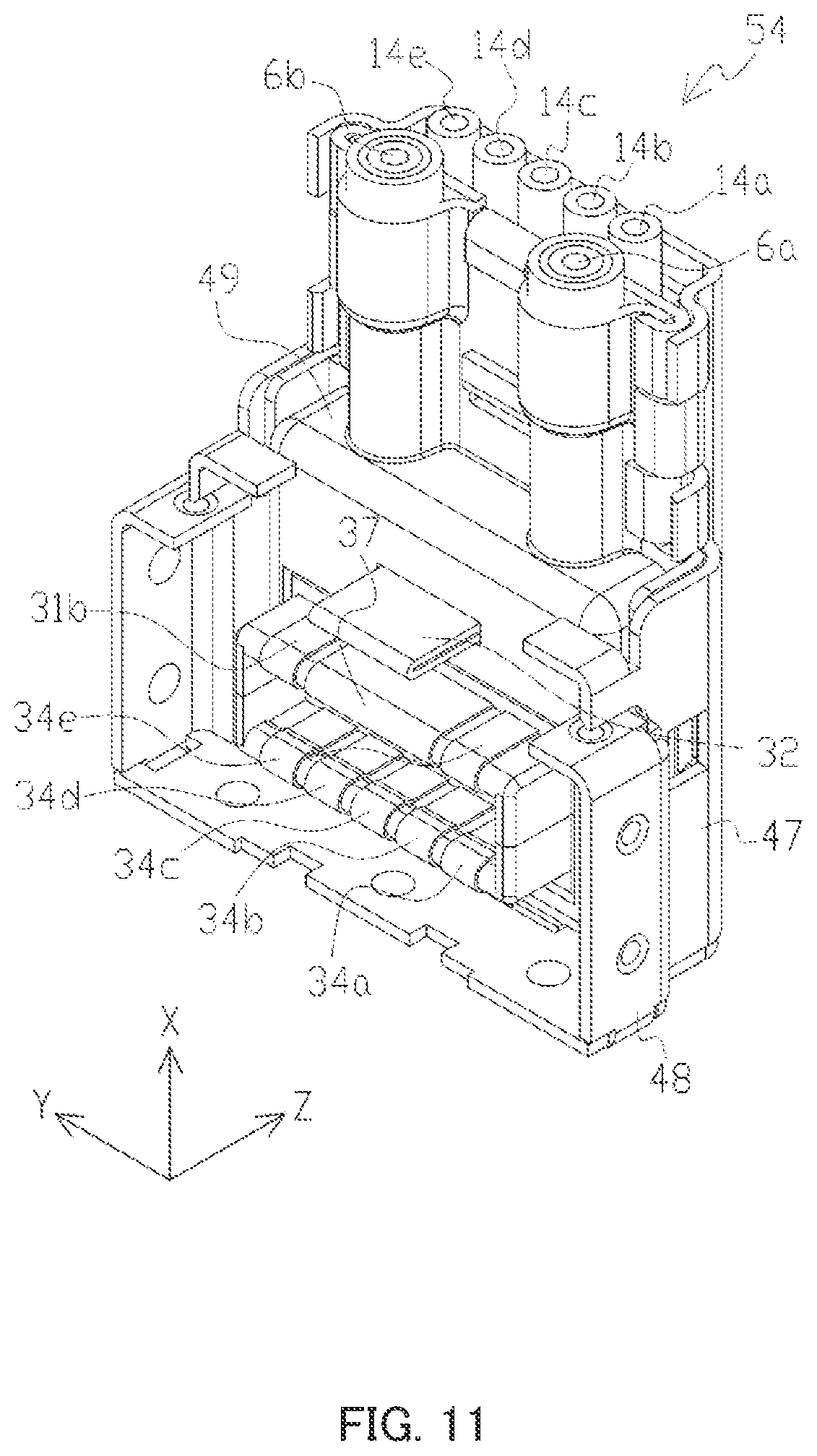 Patent US11777241 Figure 11 – Connector, wiring structure and inter-board connection method