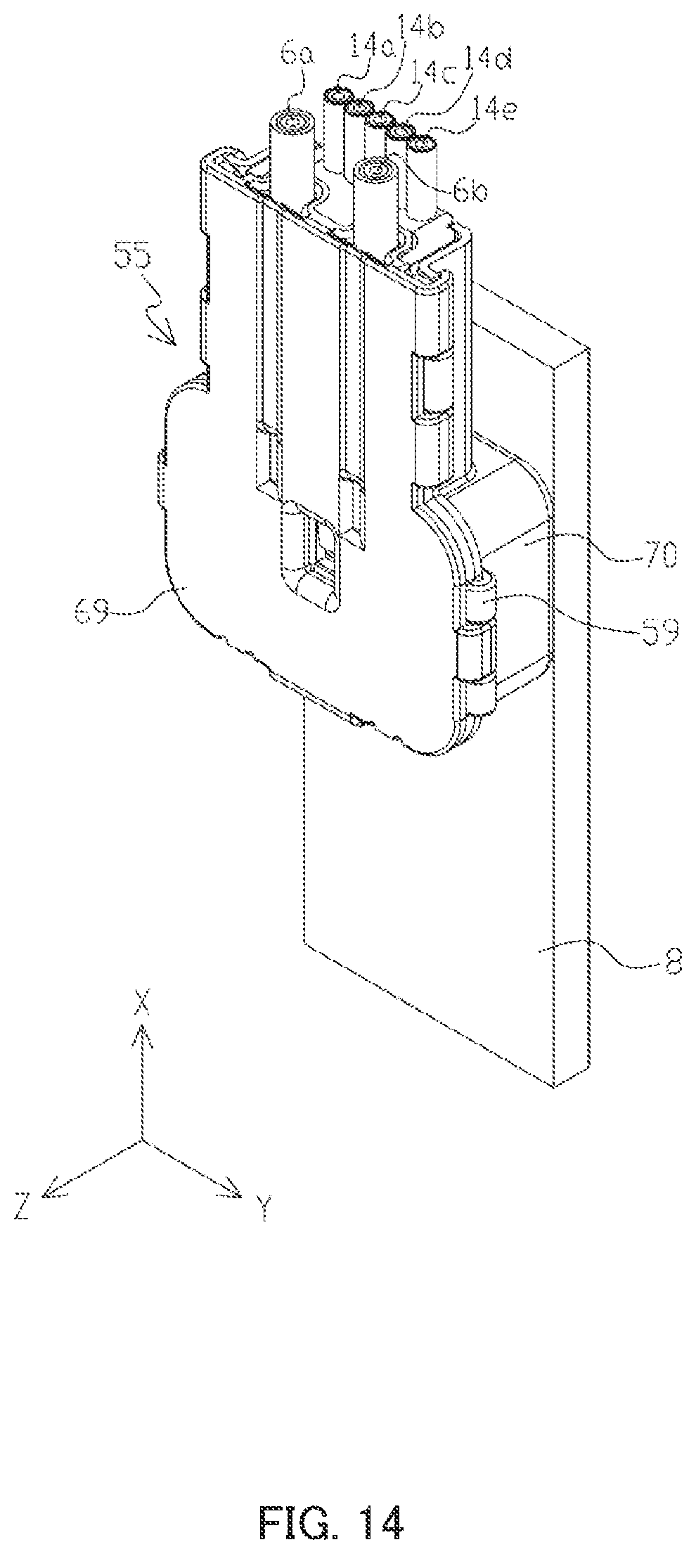 Patent US11777241 Figure 14 – Connector, wiring structure and inter-board connection method