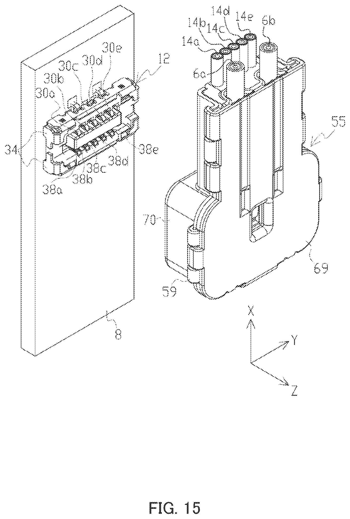 Patent US11777241 Figure 15 – Connector, wiring structure and inter-board connection method