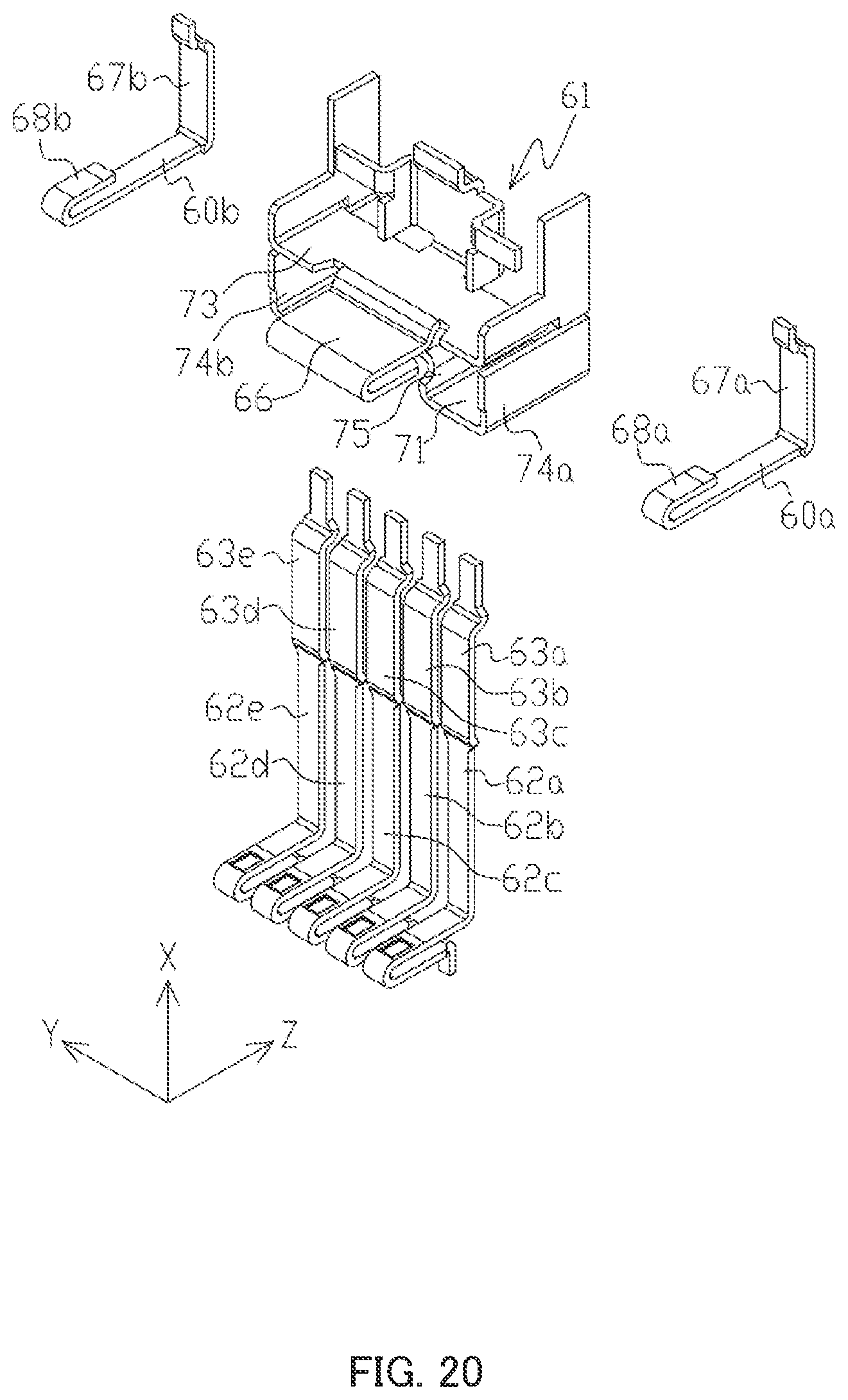 Patent US11777241 Figure 20 – Connector, wiring structure and inter-board connection method