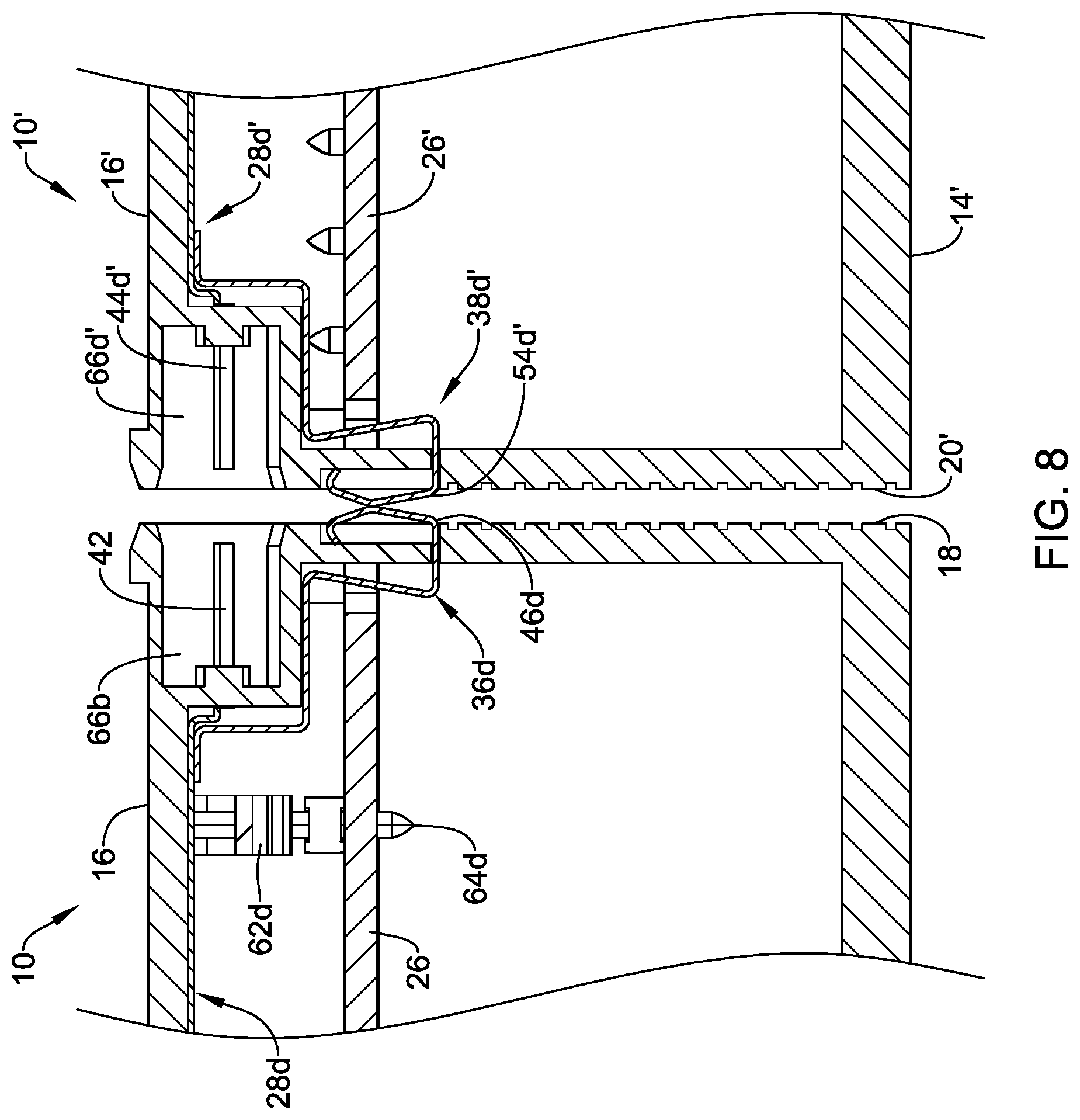 Patent US11777242 Figure 8 – Electrical connector for a controller