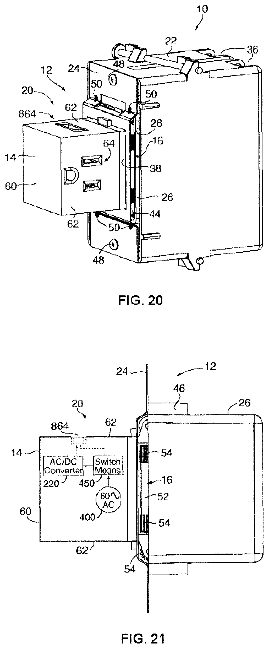 Patent US11777246 Figure 12 – Electrical pop out device
