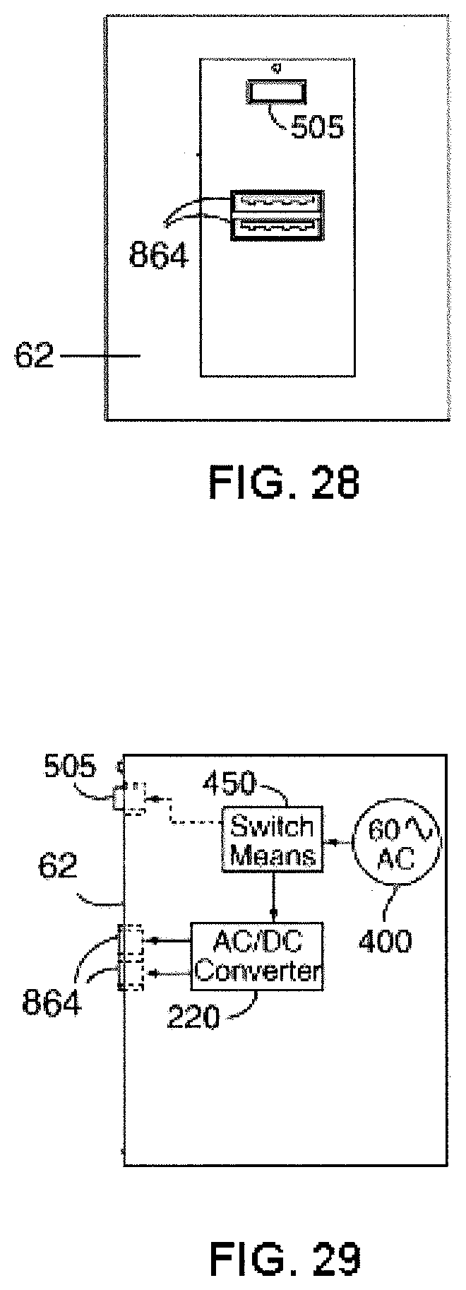 Patent US11777246 Figure 16 – Electrical pop out device