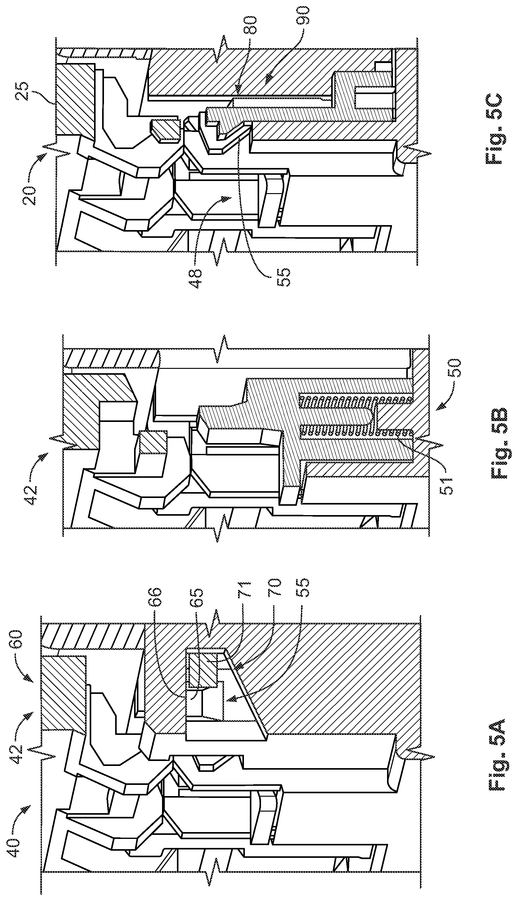 Patent US11777247 Figure 4 – Housing assembly for a connector, method for releasing a connection between a connector and a mating connector