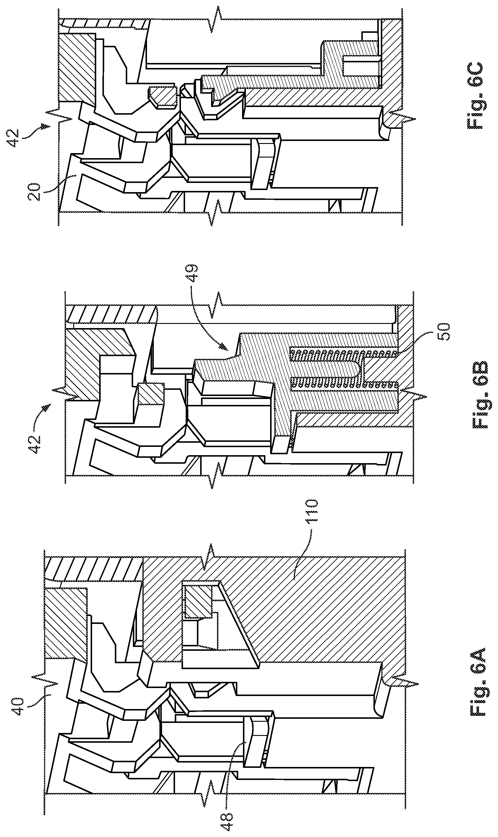Patent US11777247 Figure 6 – Housing assembly for a connector, method for releasing a connection between a connector and a mating connector