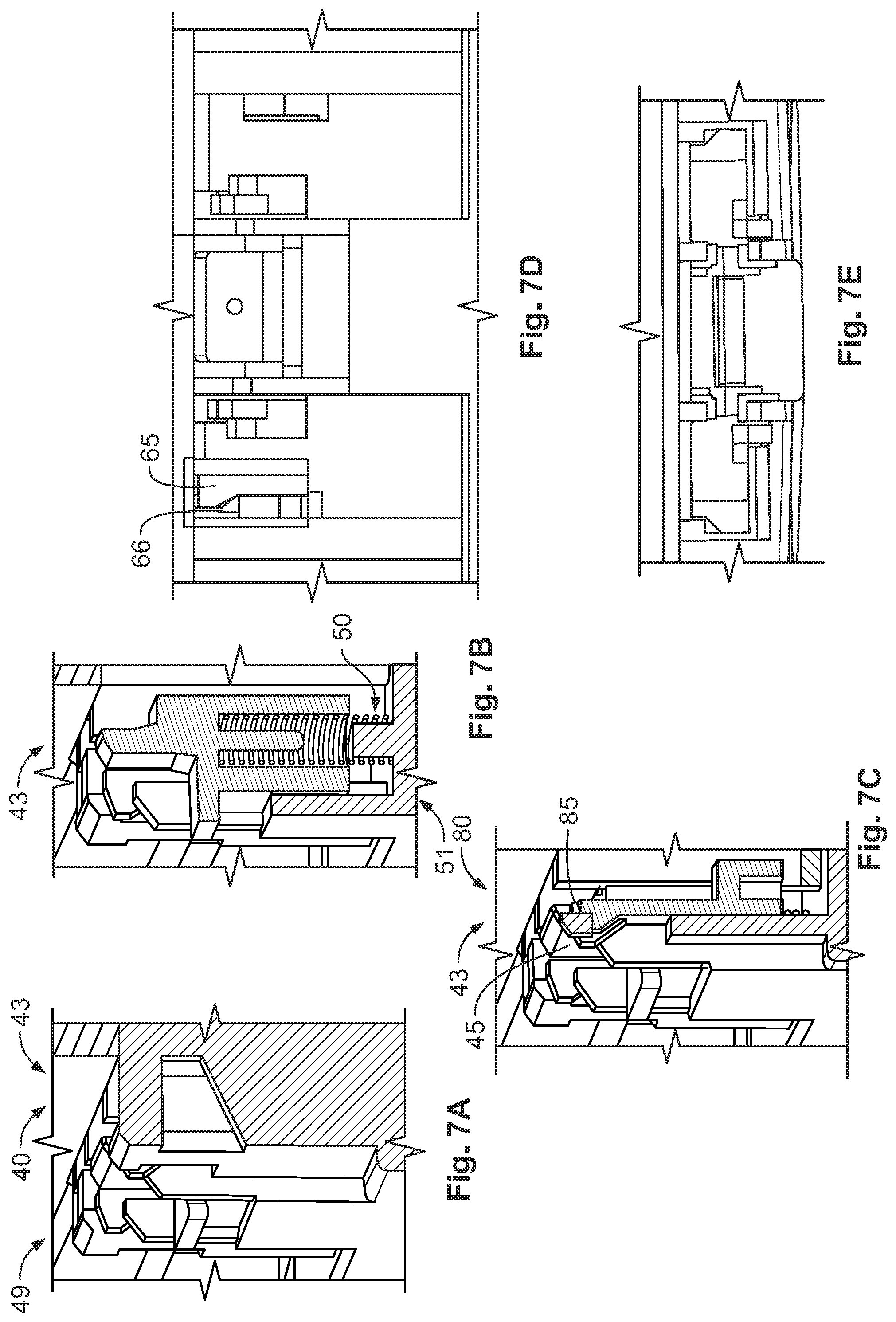 Patent US11777247 Figure 8 – Housing assembly for a connector, method for releasing a connection between a connector and a mating connector