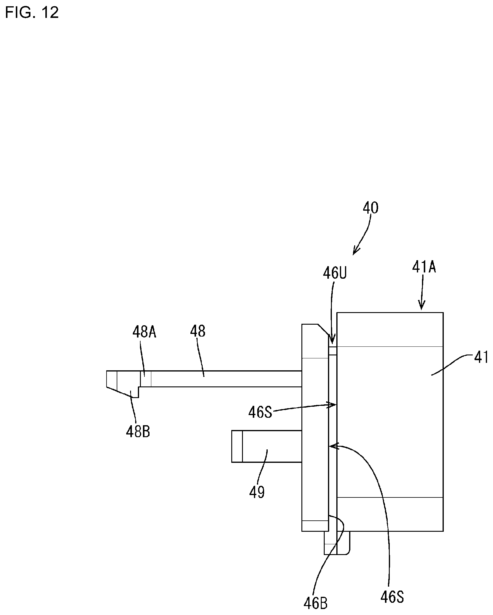 Patent US11777249 Figure 12 – Electrical connection box with a waterproof member