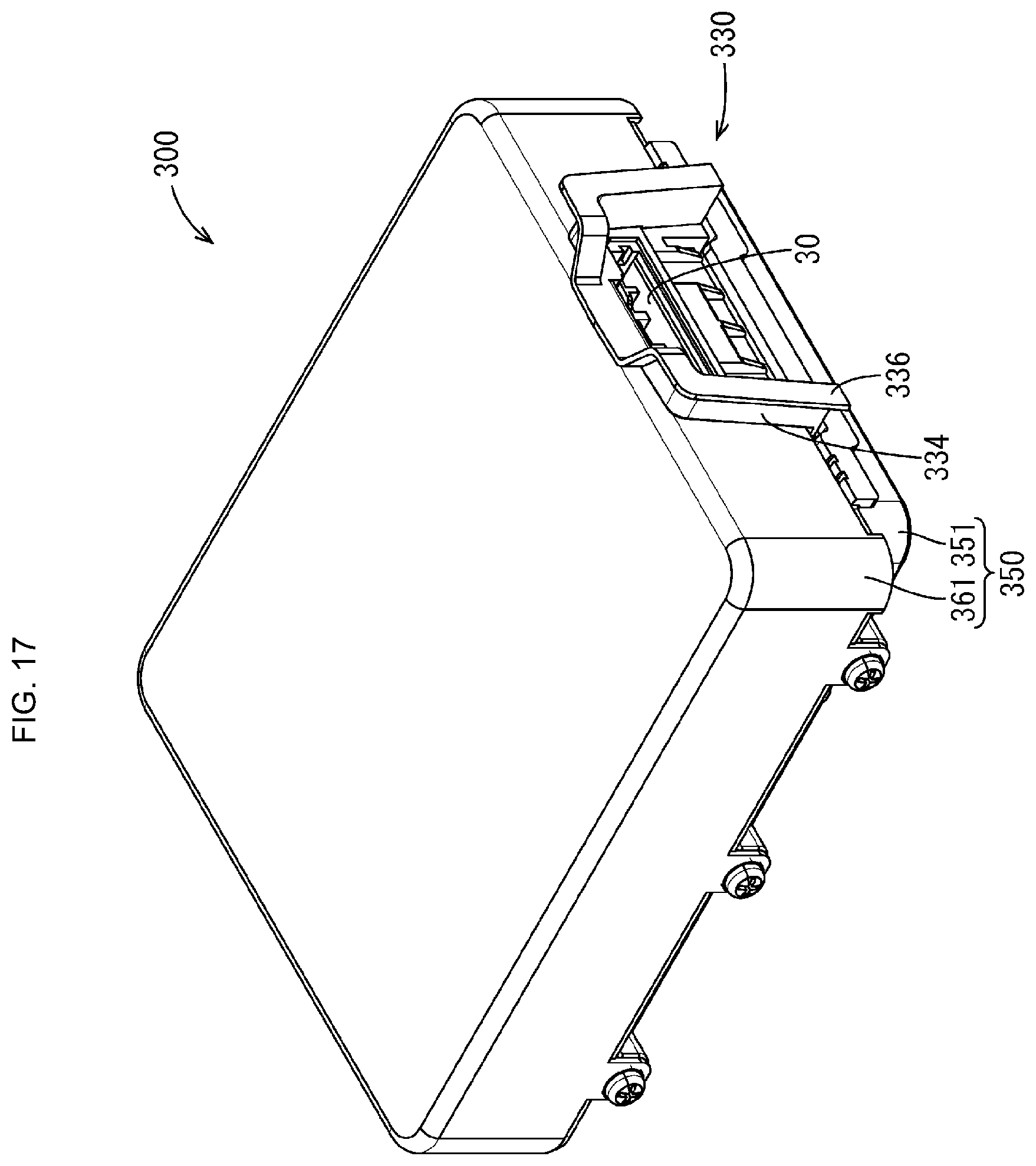 Patent US11777249 Figure 17 – Electrical connection box with a waterproof member