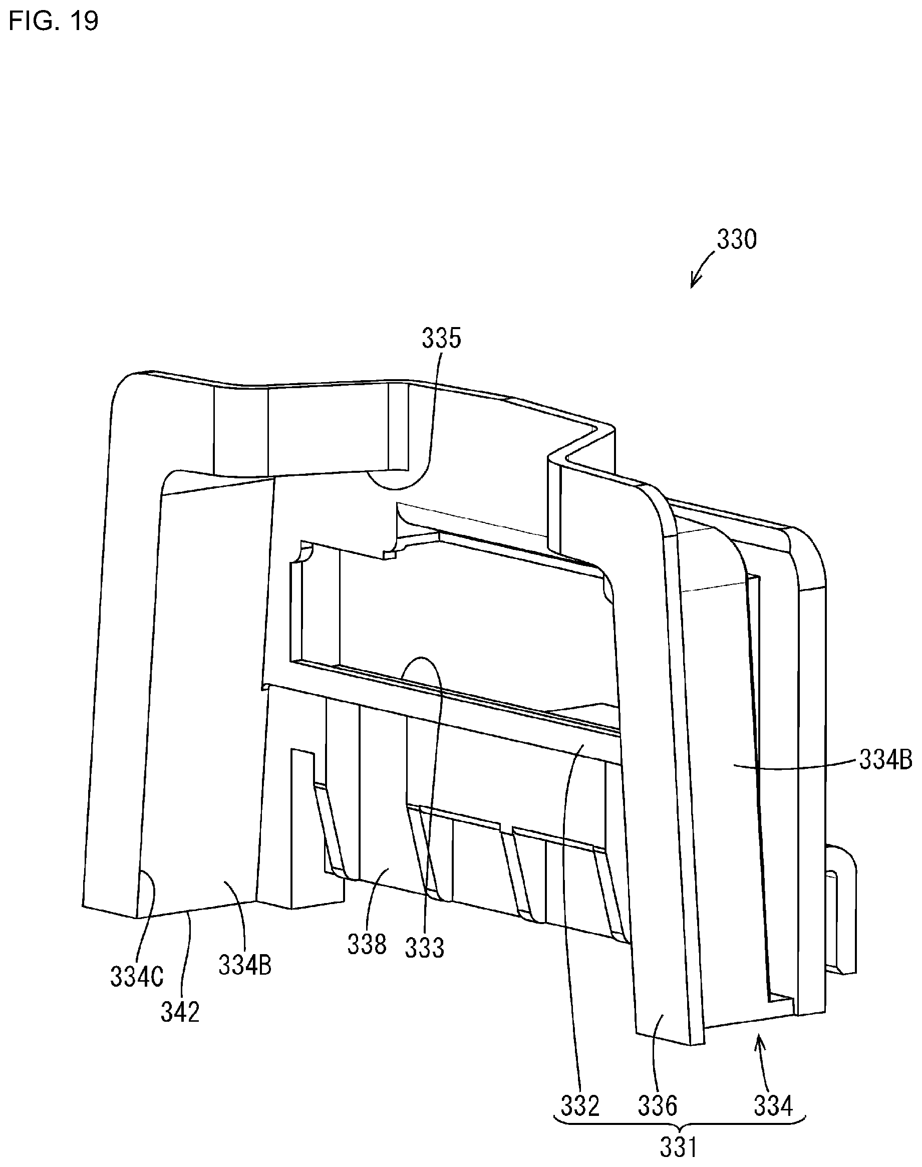 Patent US11777249 Figure 19 – Electrical connection box with a waterproof member