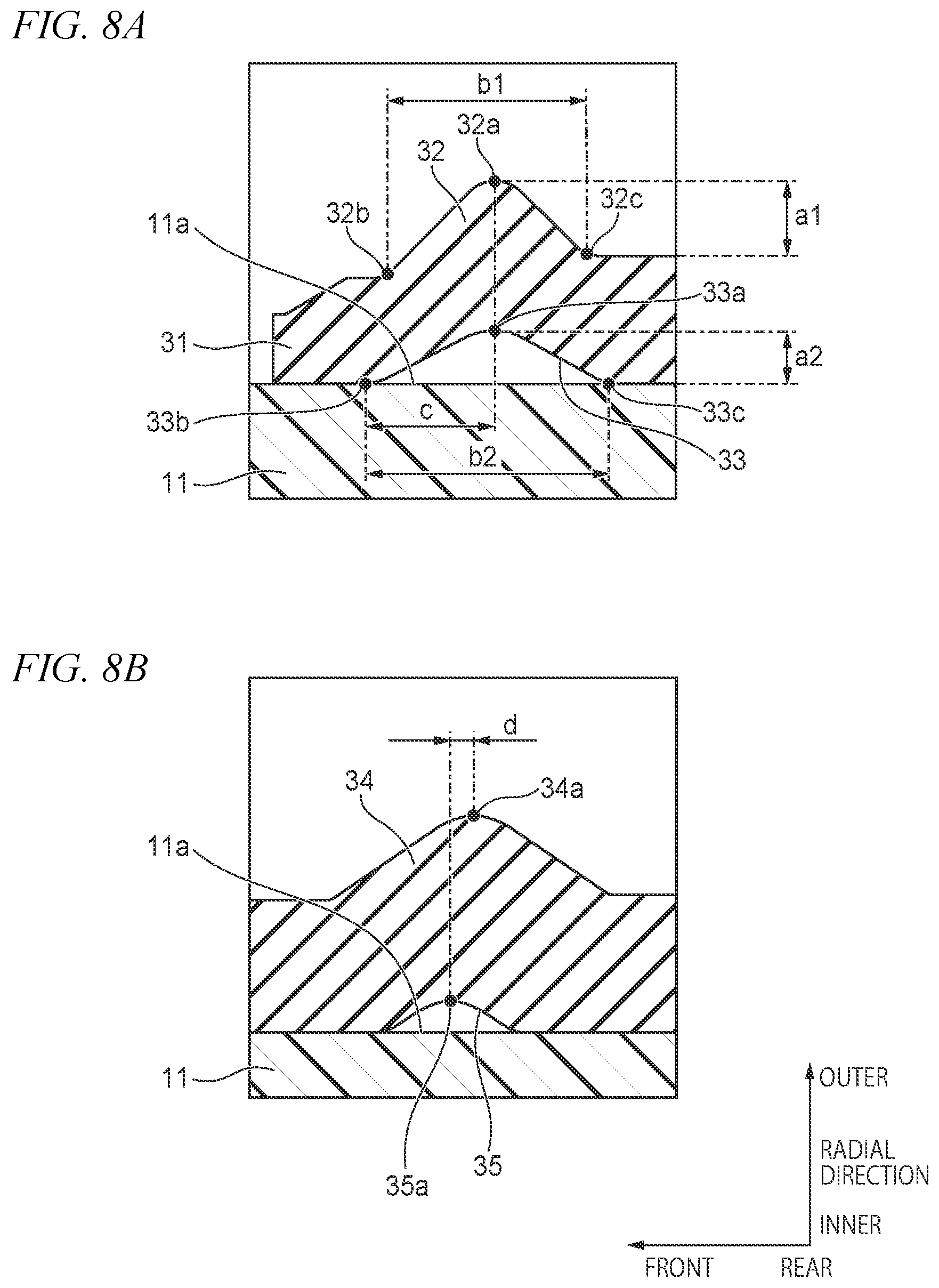 Patent US11777251 Figure 8 – Connector including packing having annular seal portion and annular depressed portion