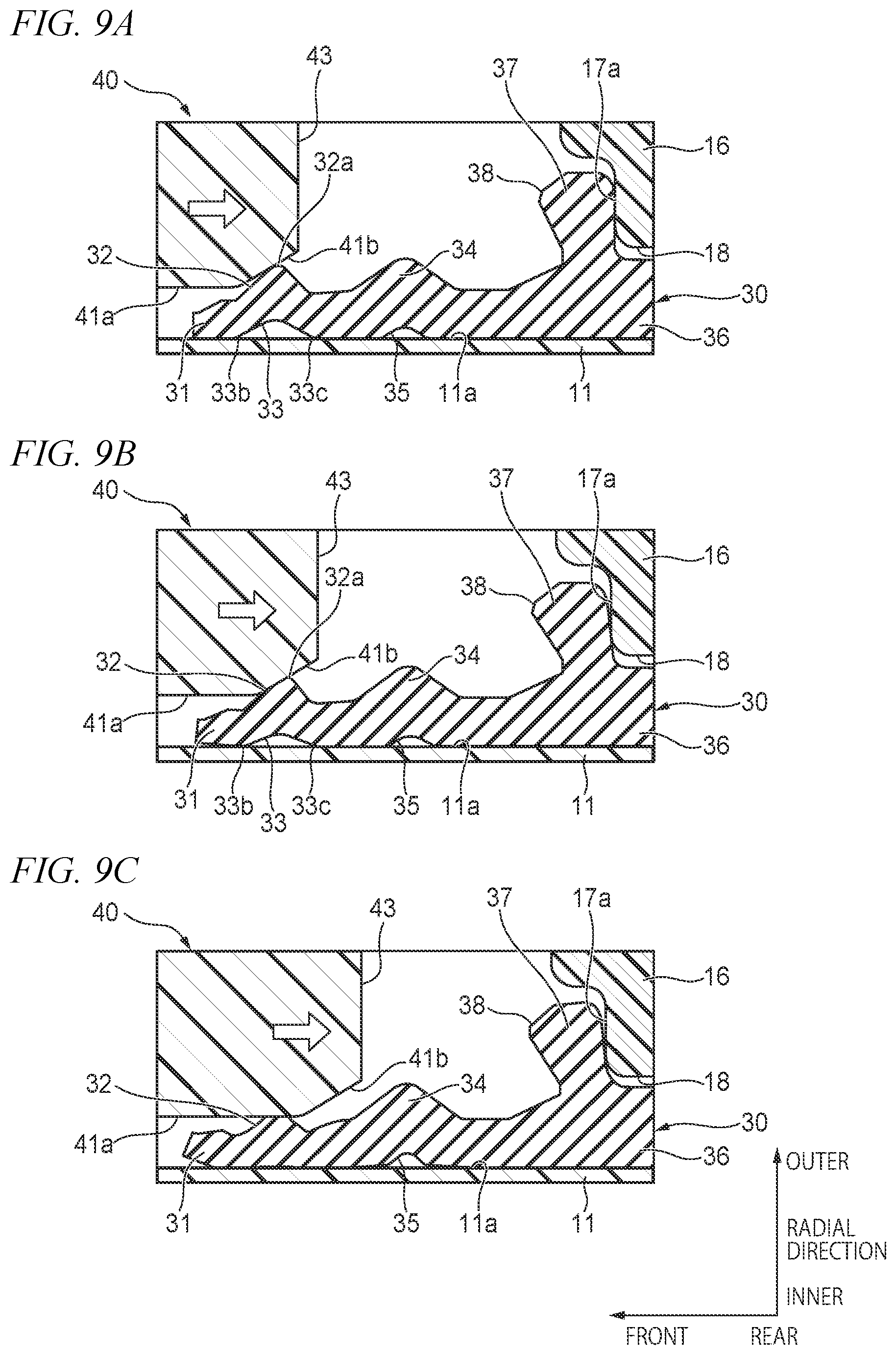 Patent US11777251 Figure 9 – Connector including packing having annular seal portion and annular depressed portion