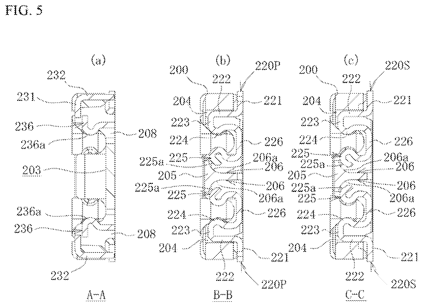 Patent US11777253 Figure 4 – Receptacle connector