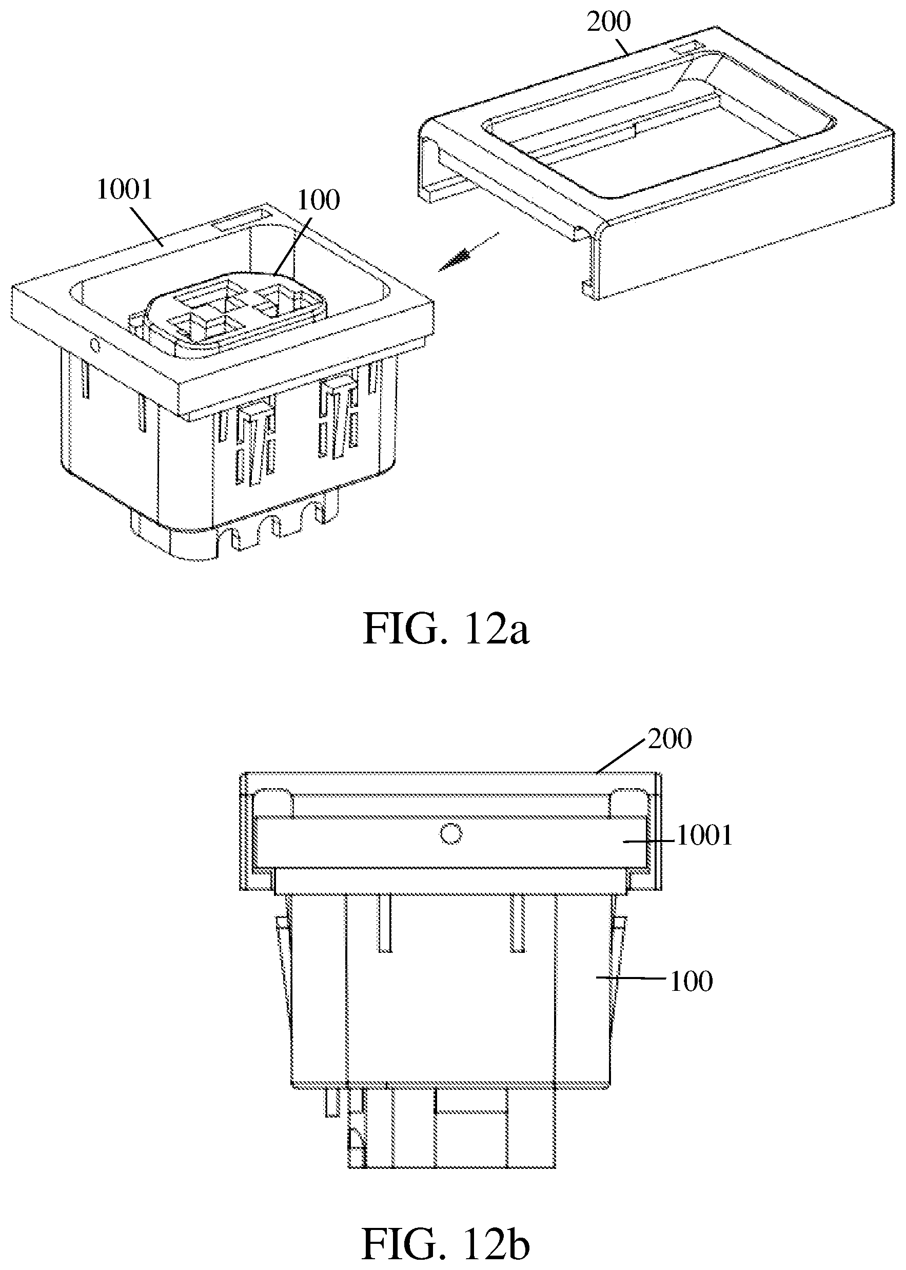 Patent US11777255 Figure 9 – Power distribution unit, power outlet modules with secure socket-and-plug connection