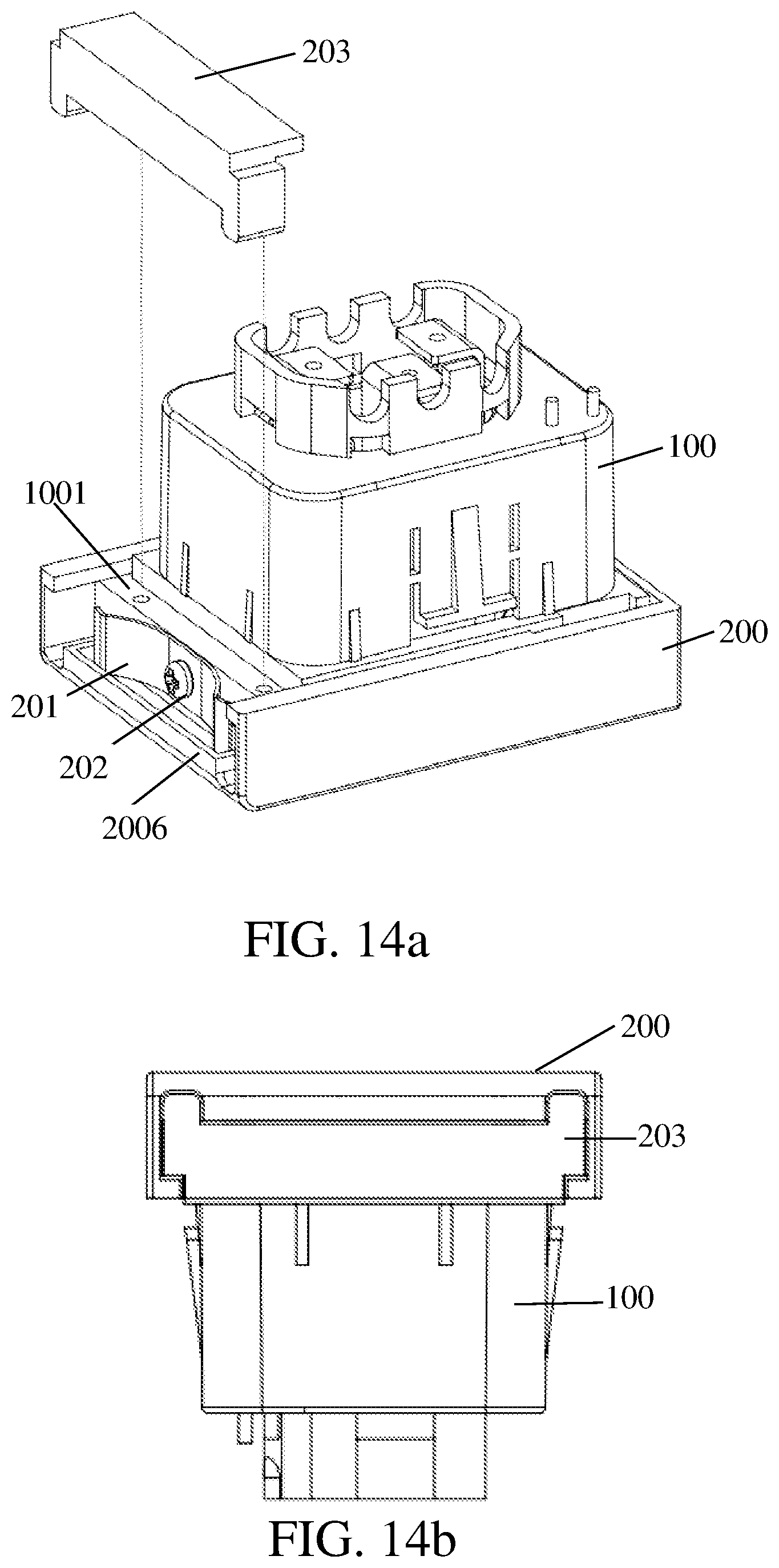 Patent US11777255 Figure 11 – Power distribution unit, power outlet modules with secure socket-and-plug connection